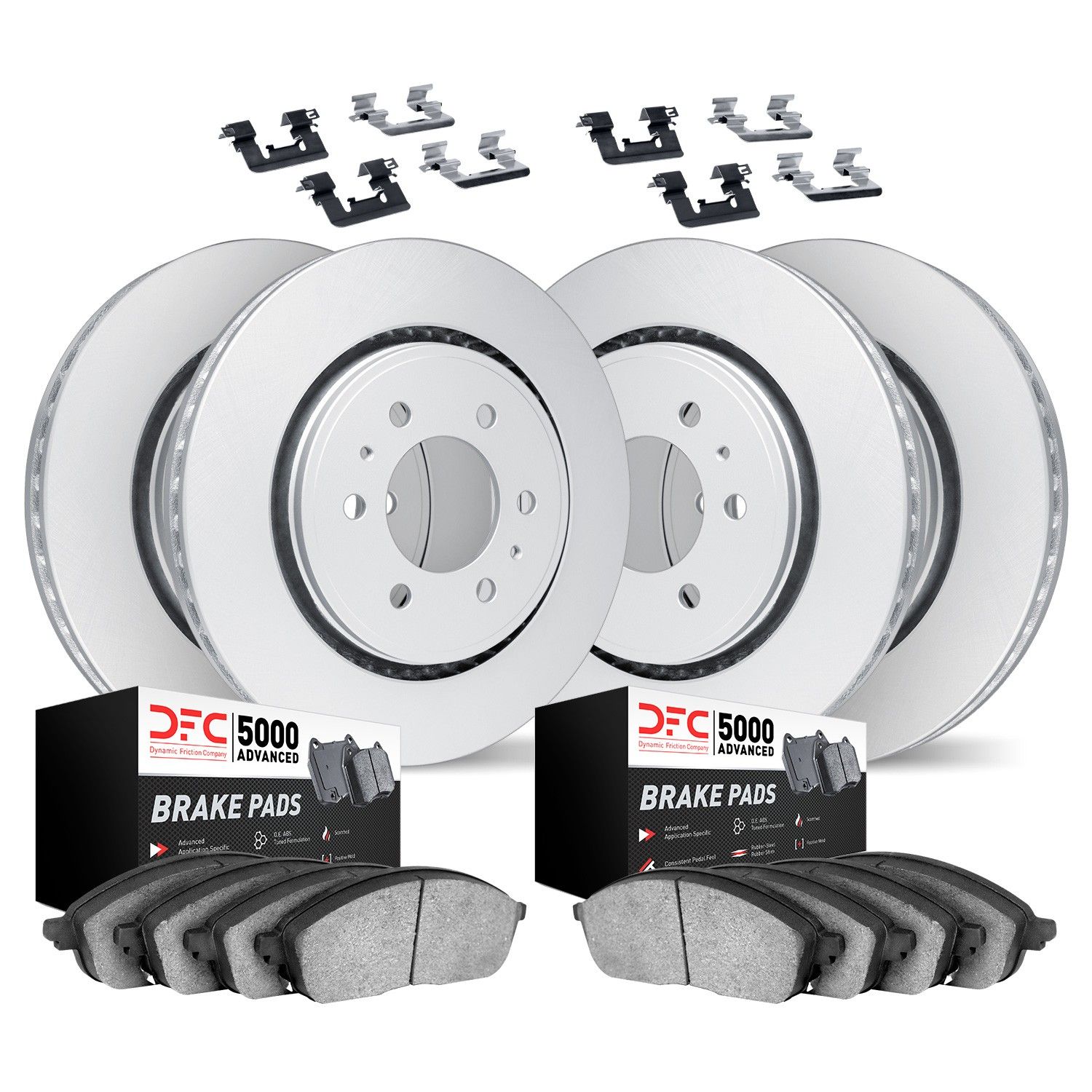 2006-2009 Chevrolet Trailblazer Disc Brake Kit Dynamic Friction