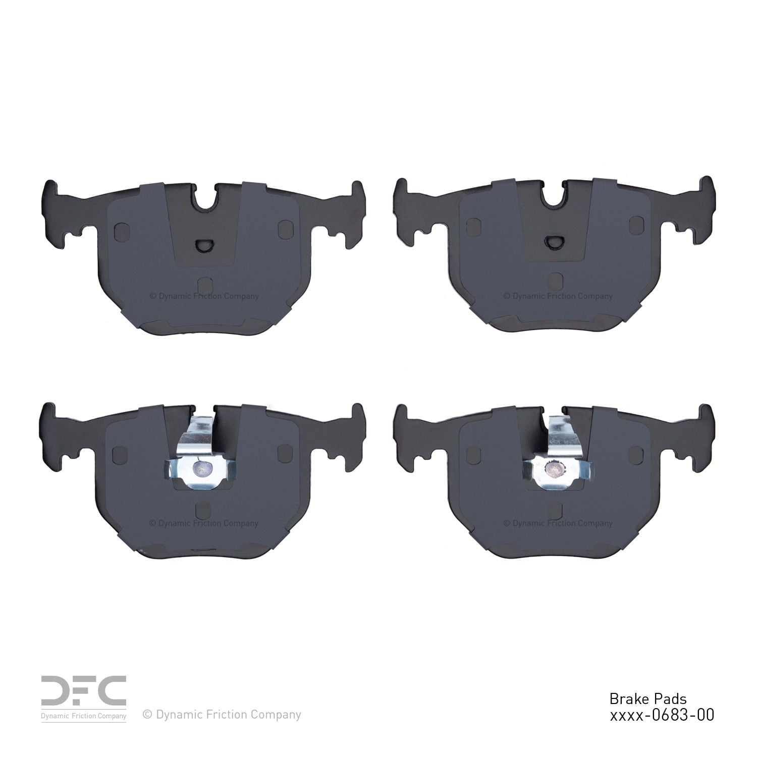 2006-2008 BMW 740i Disc Brake Pad Set Dynamic Friction