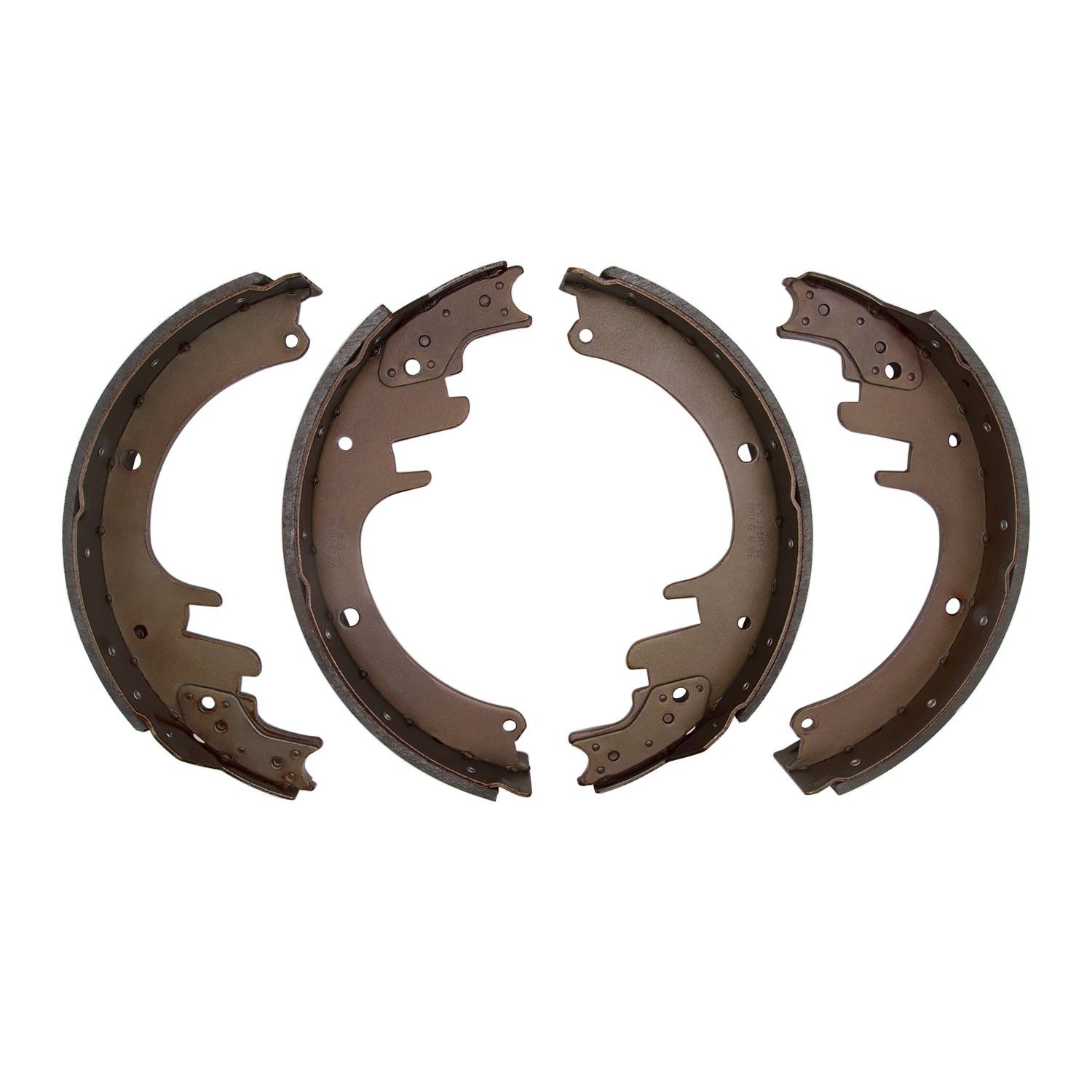 1989, 1988, 1987, 1986, 1985, 1984, 1983, 1982, 1981, 1980, 1979 GMC P2500 Suburban Drum Brake Shoe Set
