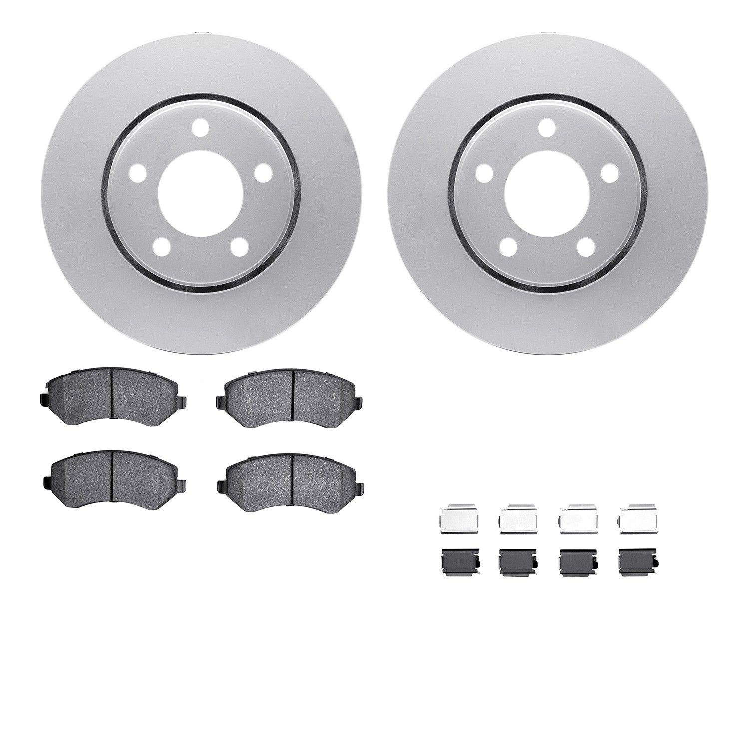 2007, 2006, 2005, 2004, 2003, 2002, 2001 Dodge Caravan & Country Disc Brake Kit