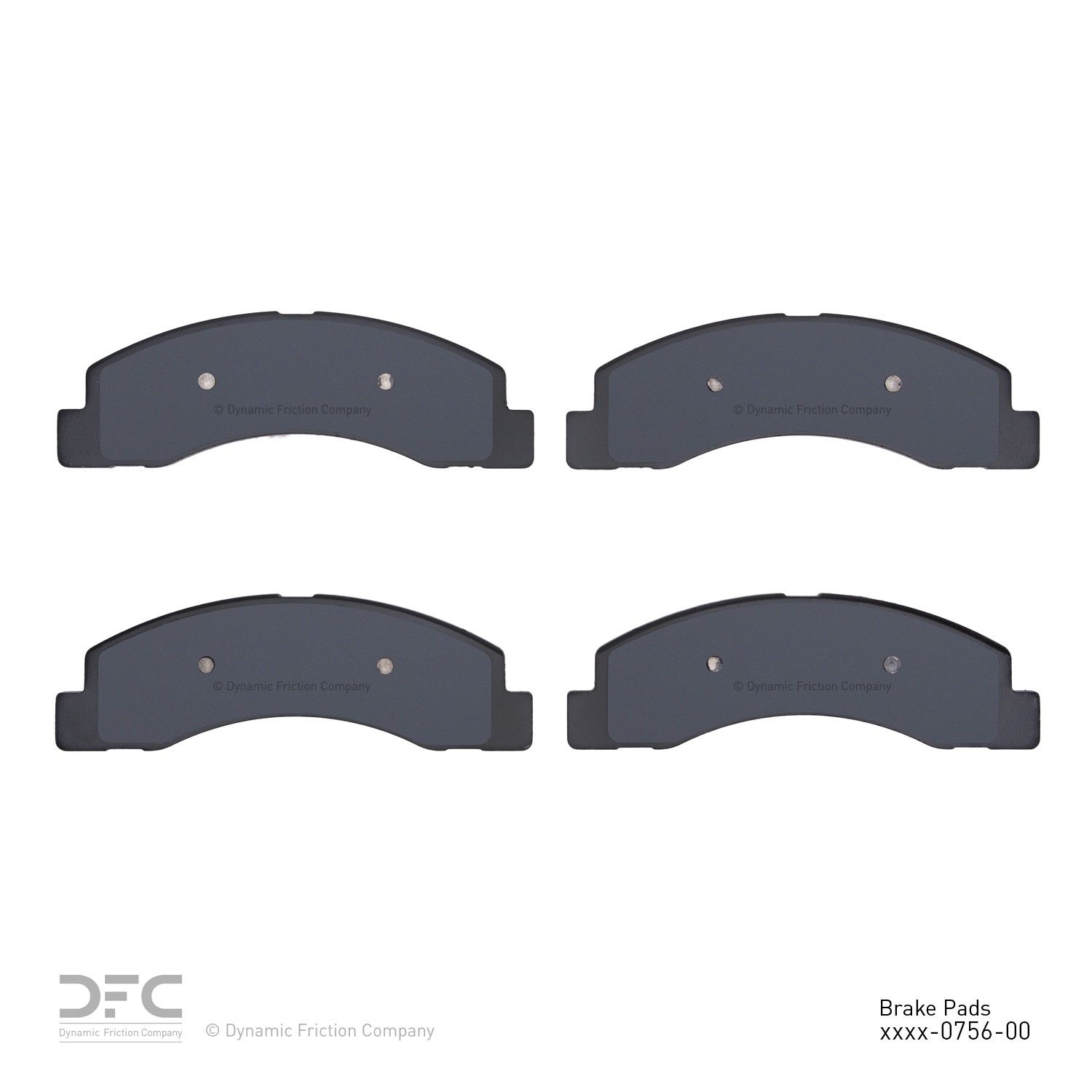 2005, 2004, 2003, 2002, 2001, 2000 Ford Excursion Disc Brake Pad Set