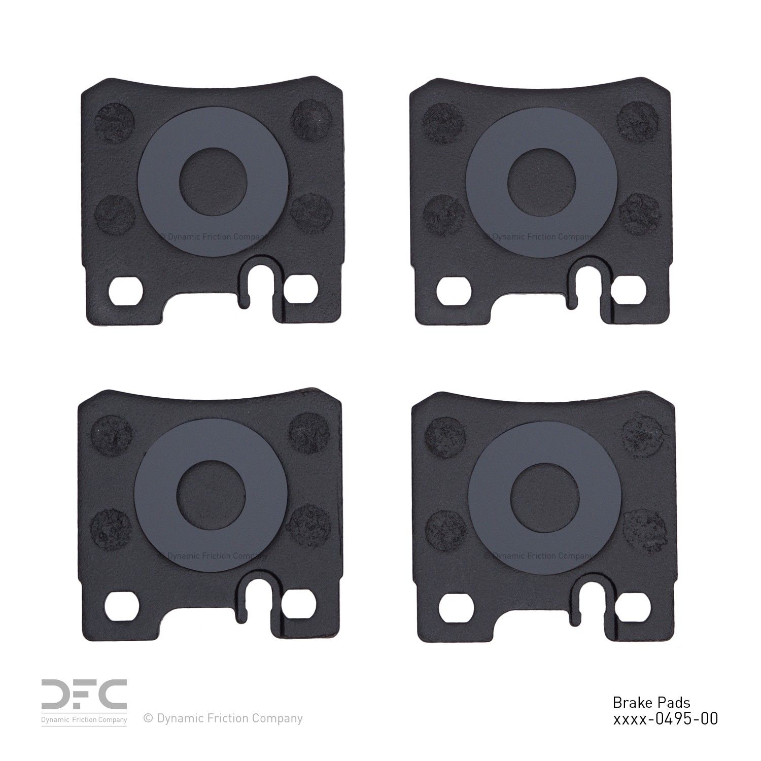1996, 1995, 1994 Saab 900 1994-1996 Mercedes-Benz 300CE Disc Brake Pad Set