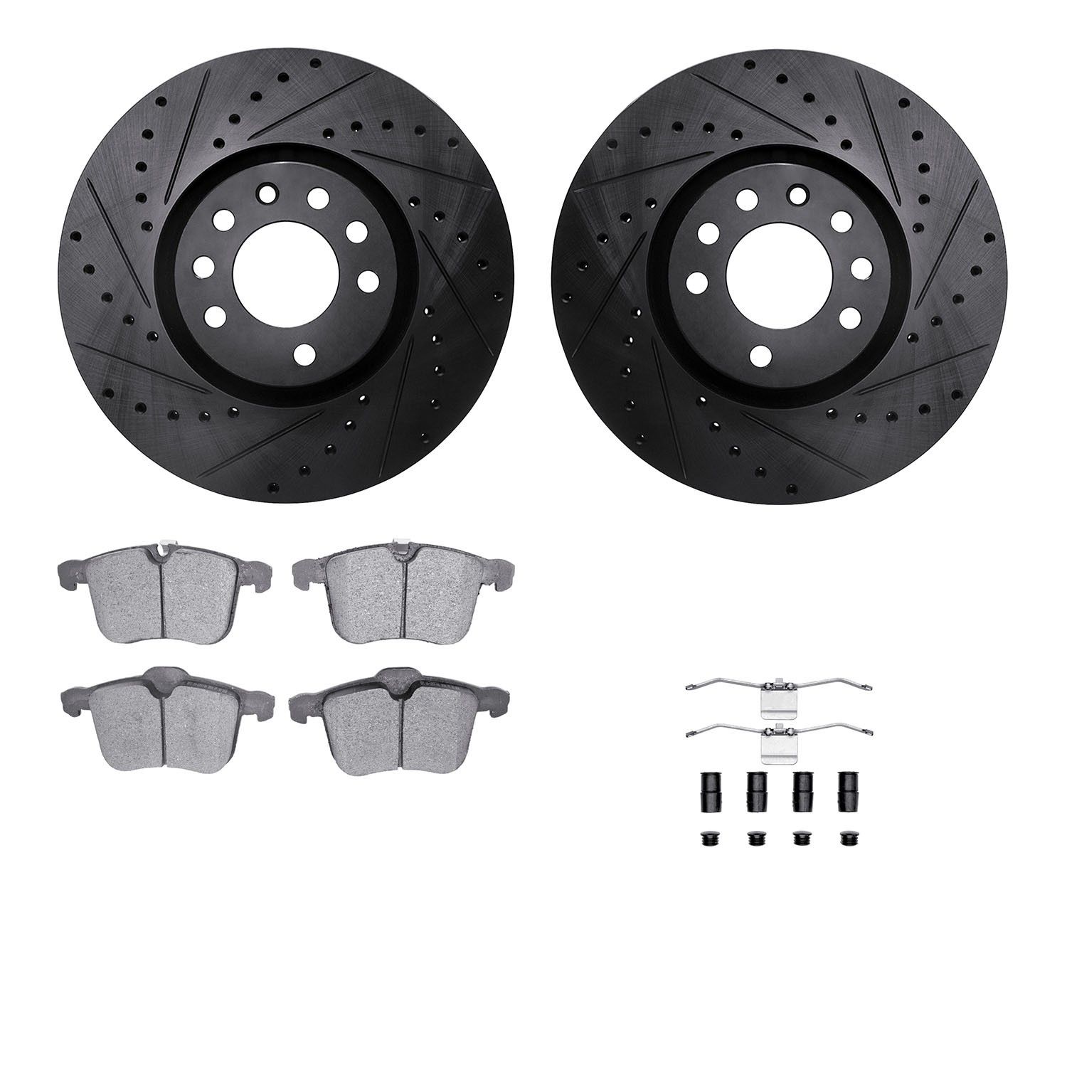 2011, 2010, 2009, 2008, 2007, 2006 Saab 9-3 Disc Brake Kit