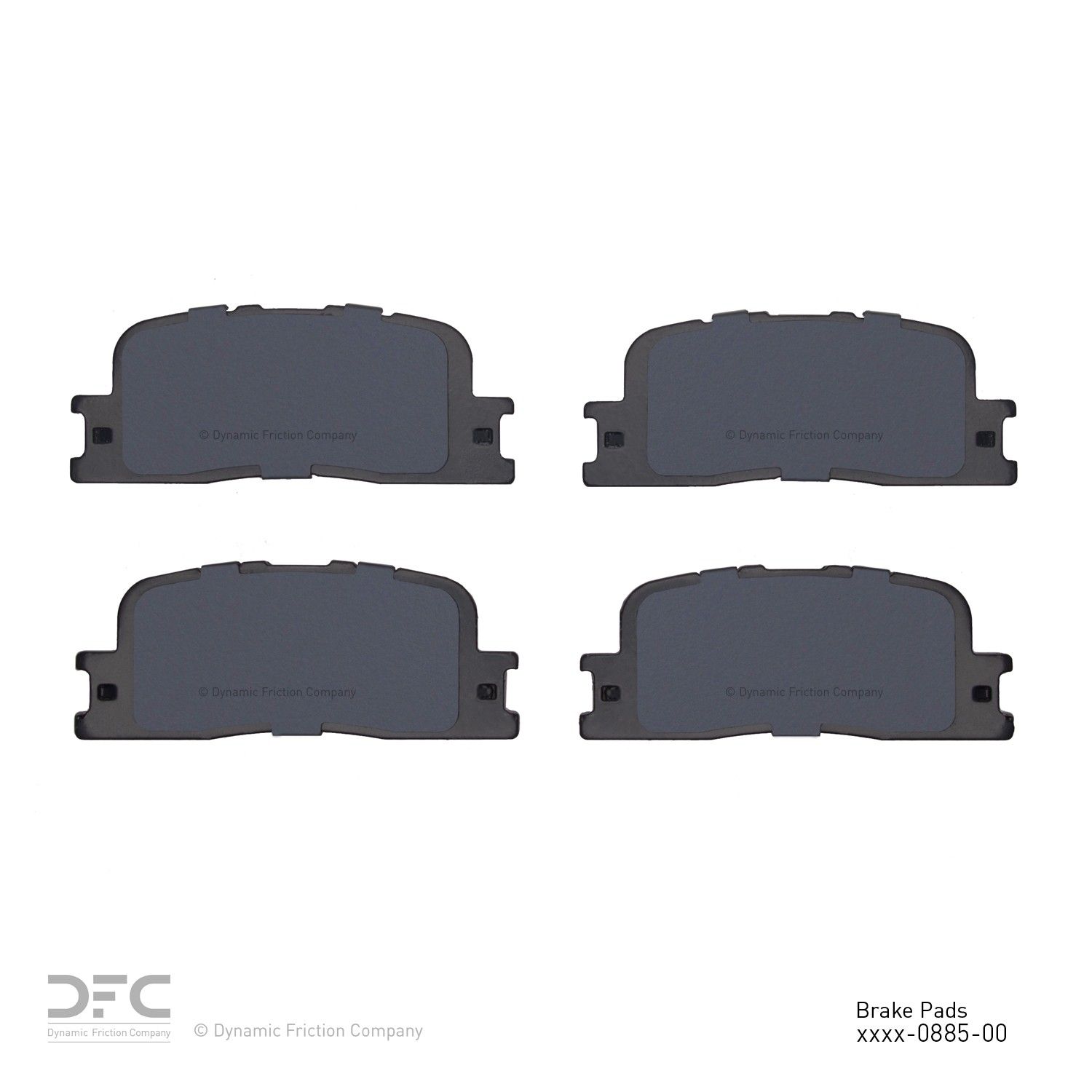 2003, 2002 Lexus ES300 Disc Brake Pad Set