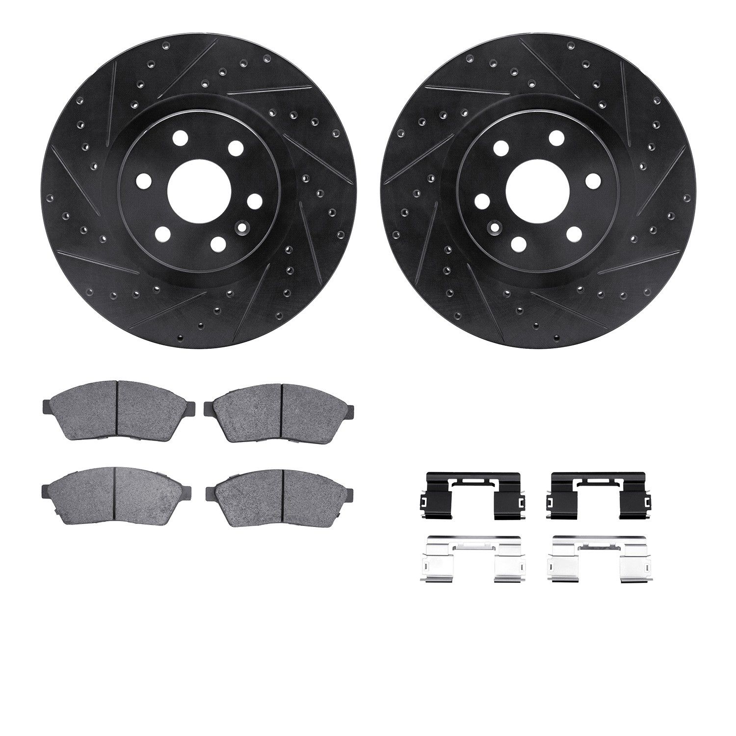 2016, 2015, 2014, 2013, 2012, 2011, 2010 Cadillac SRX Disc Brake Kit