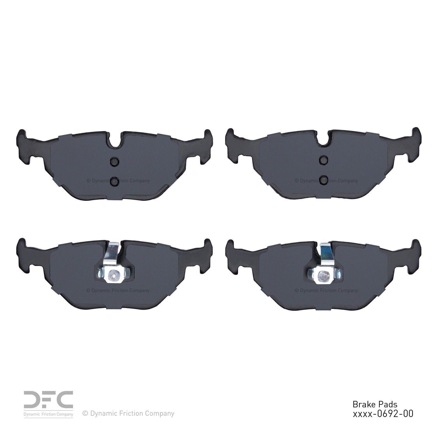 2003-2008 BMW 318i Disc Brake Pad Set Dynamic Friction