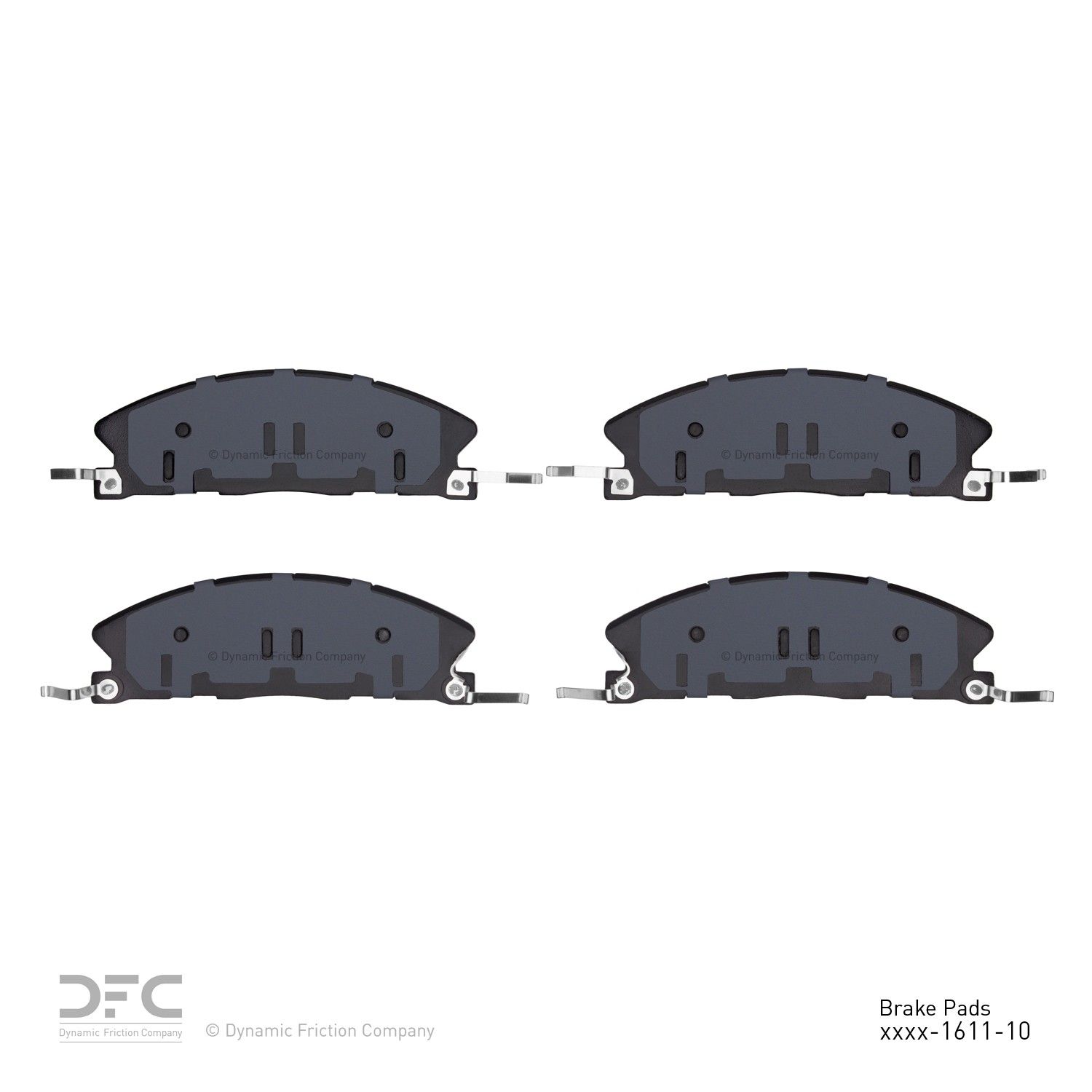 2019, 2018, 2017, 2016, 2015, 2014, 2013 Ford Explorer Disc Brake Pad Set