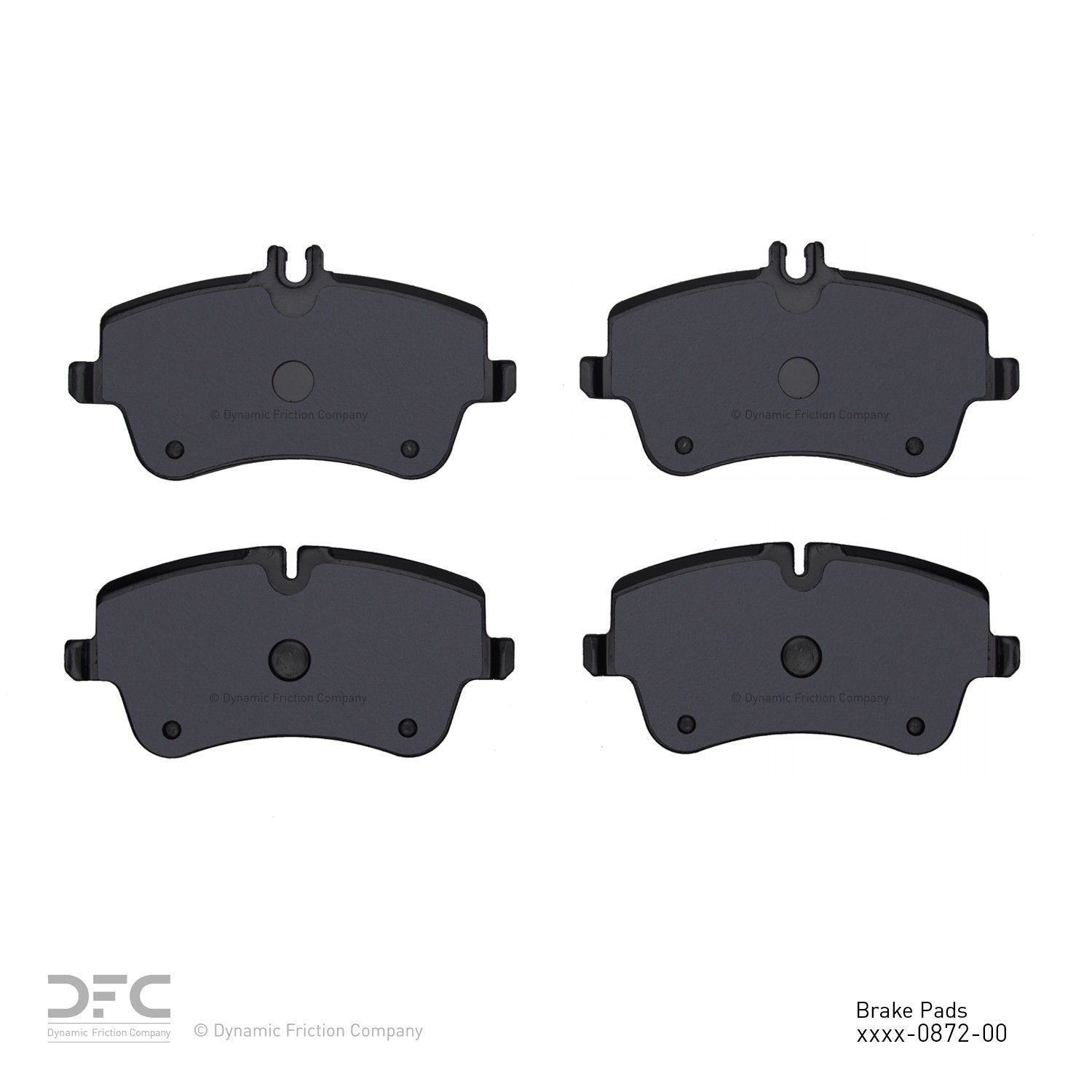2005, 2004, 2003 Mercedes-Benz CLK320 2003-2005 Mercedes-Benz C230 Disc Brake Pad Set