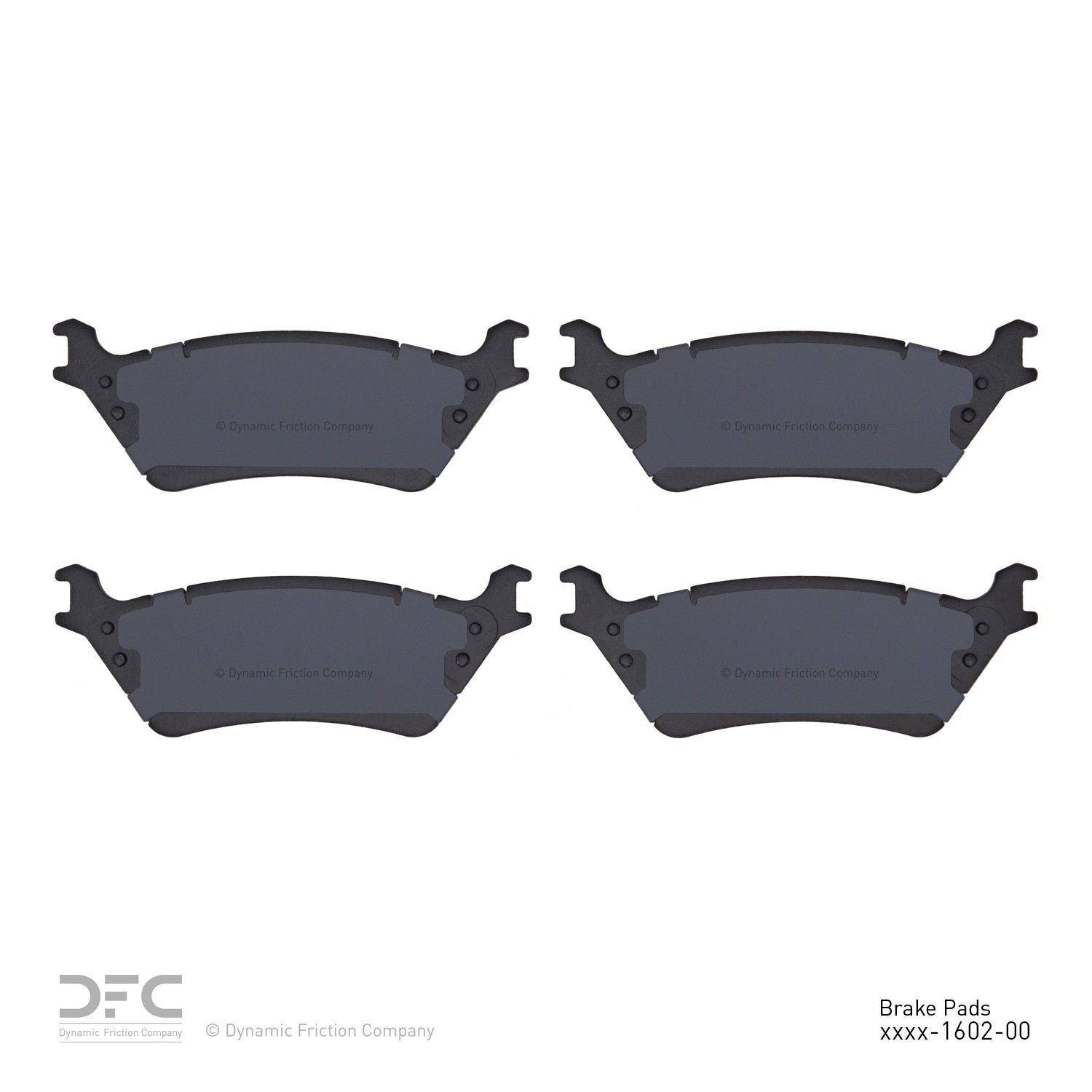 2020, 2019, 2018, 2017, 2016, 2015, 2014, 2013, 2012 Ford F-150 Disc Brake Pad Set