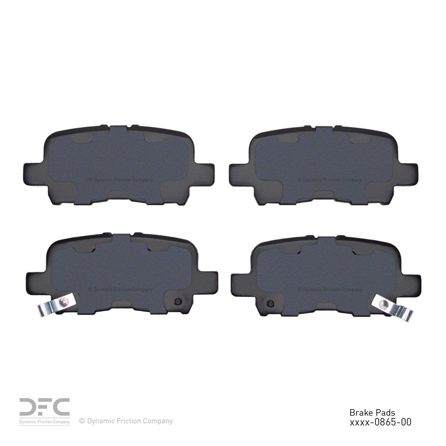 2008, 2007, 2006, 2005, 2004, 2003 Honda Pilot Disc Brake Pad Set