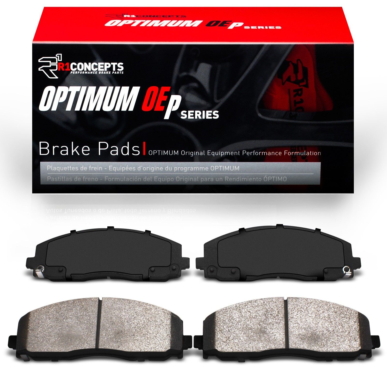 2025, 2024, 2023, 2022, 2021, 2020, 2019, 2018, 2017 Chrysler Pacifica Caravan Disc Brake Pad Set