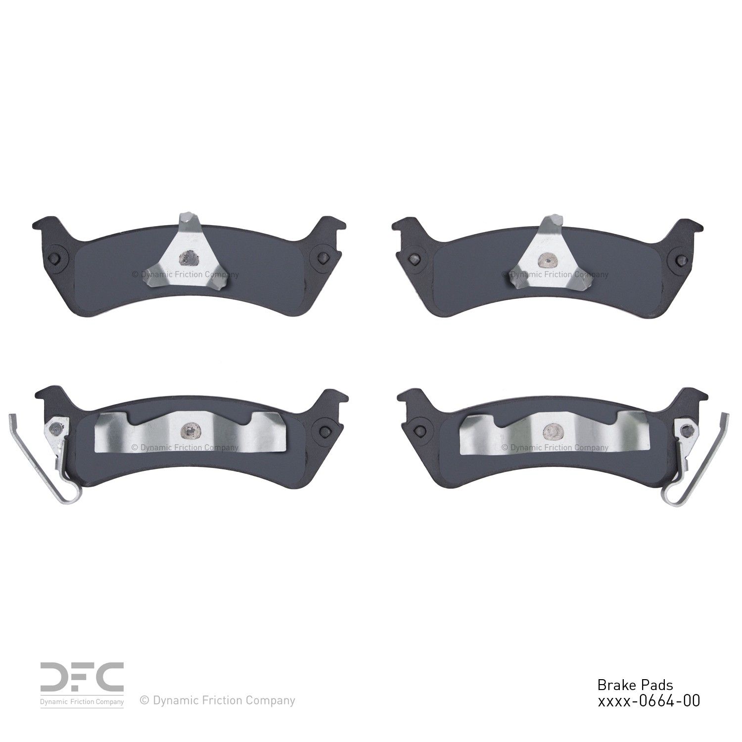 2003, 2002, 2001, 2000, 1999, 1998, 1997, 1996, 1995 Ford Windstar Disc Brake Pad Set