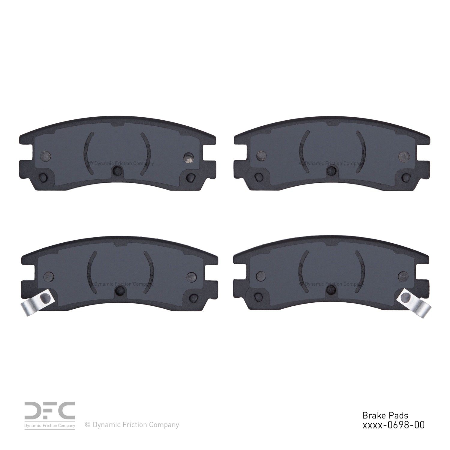2005, 2004, 2003, 2002, 2001 Pontiac Aztek Disc Brake Pad Set