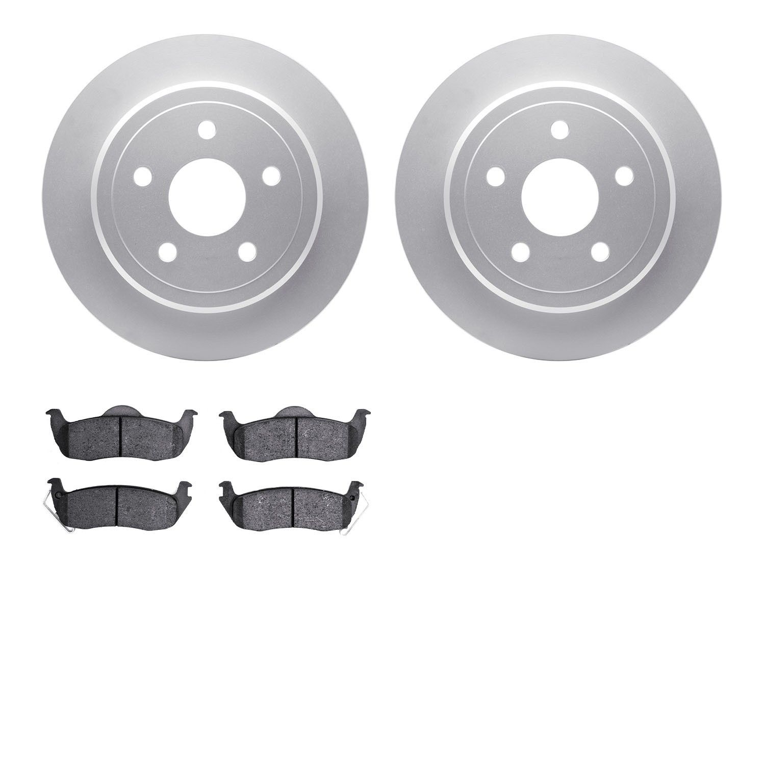 2010, 2009, 2008, 2007, 2006 Jeep Commander Disc Brake Kit