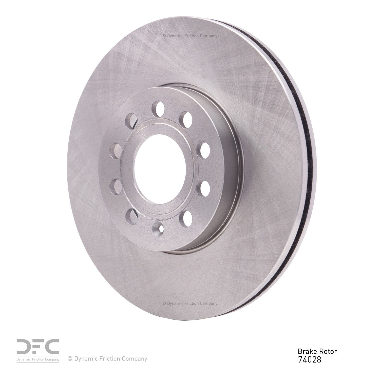 2009, 2008, 2007, 2006 Volkswagen Rabbit Disc Brake Rotor