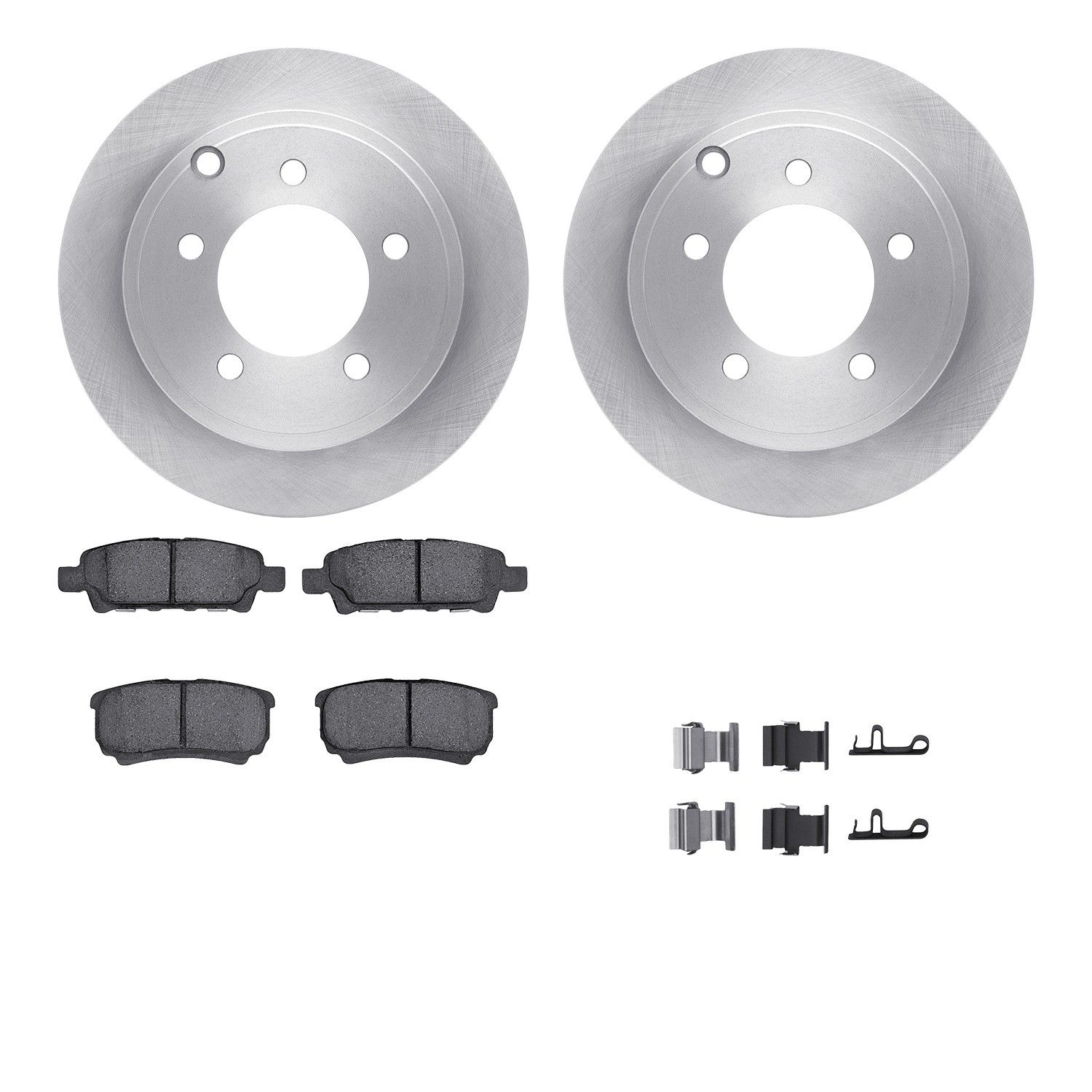 2017, 2016, 2015, 2014, 2013, 2012, 2011, 2010, 2009, 2008, 2007 Jeep Compass Disc Brake Kit