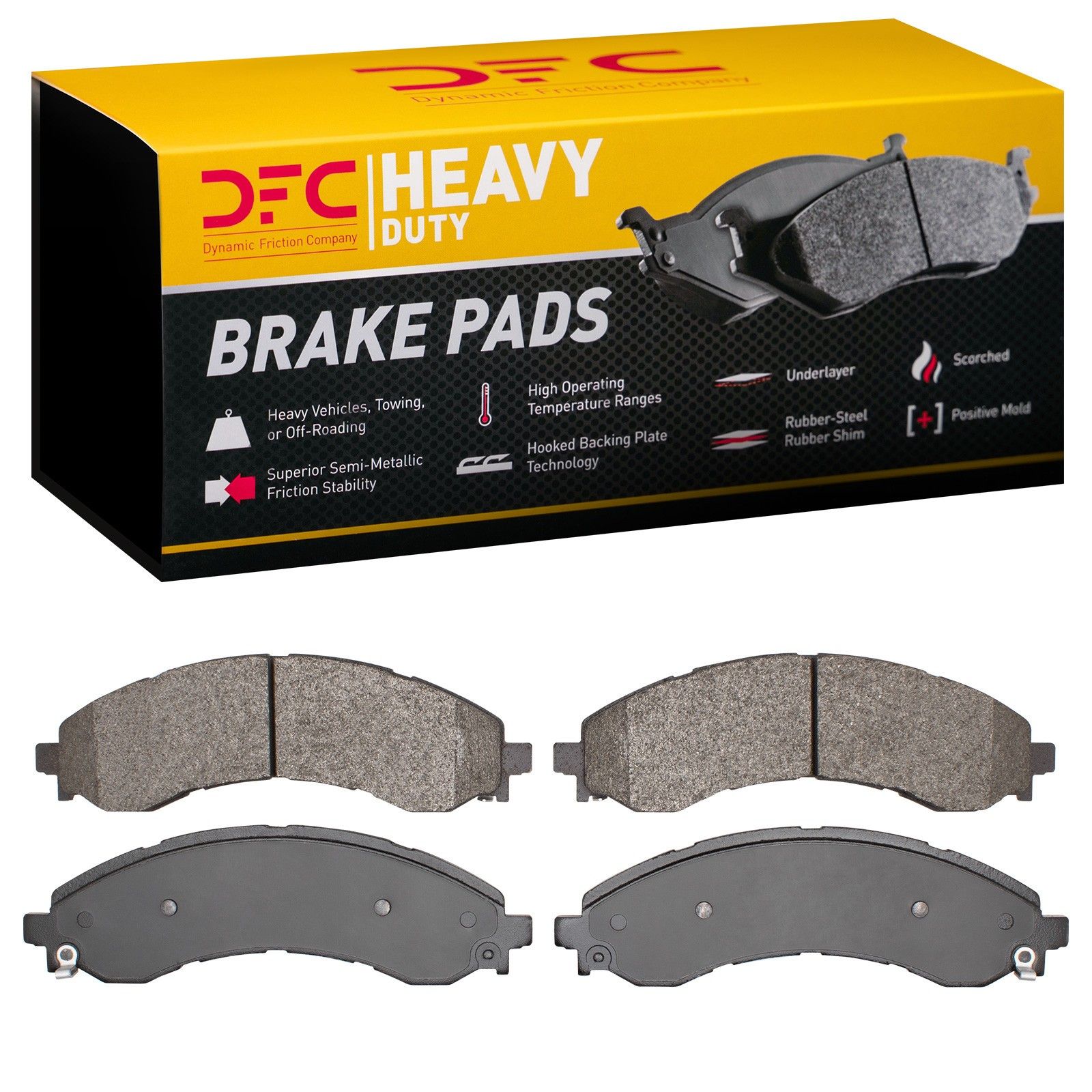 2025, 2024, 2023, 2022, 2021 Chevrolet Express 2500 2500 Disc Brake Pad Set