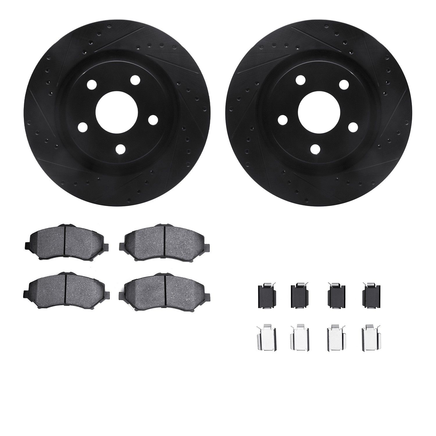2018, 2017, 2016, 2015, 2014, 2013, 2012 Jeep Wrangler Disc Brake Kit