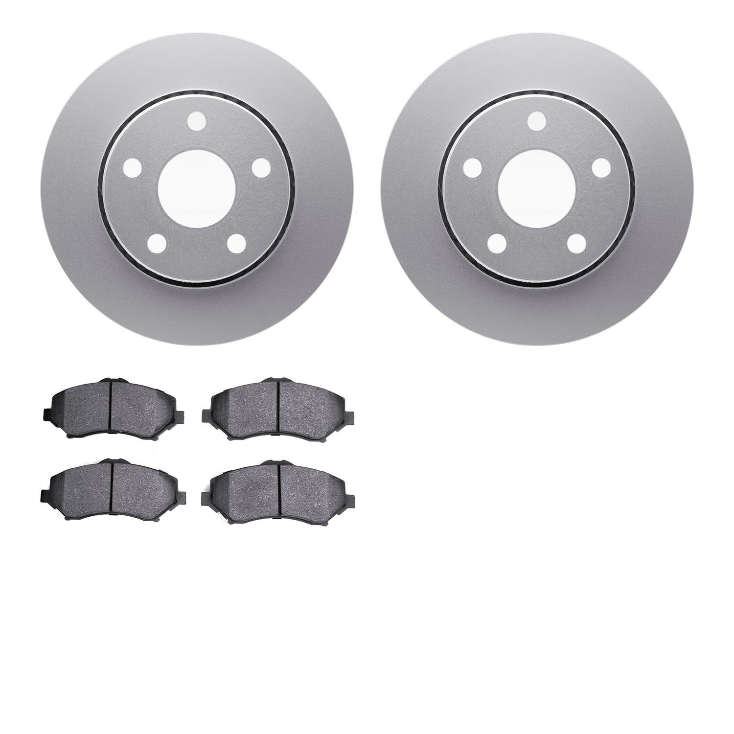 2018, 2017, 2016, 2015, 2014, 2013, 2012, 2011, 2010, 2009, 2008, 2007 Jeep Wrangler Disc Brake Kit