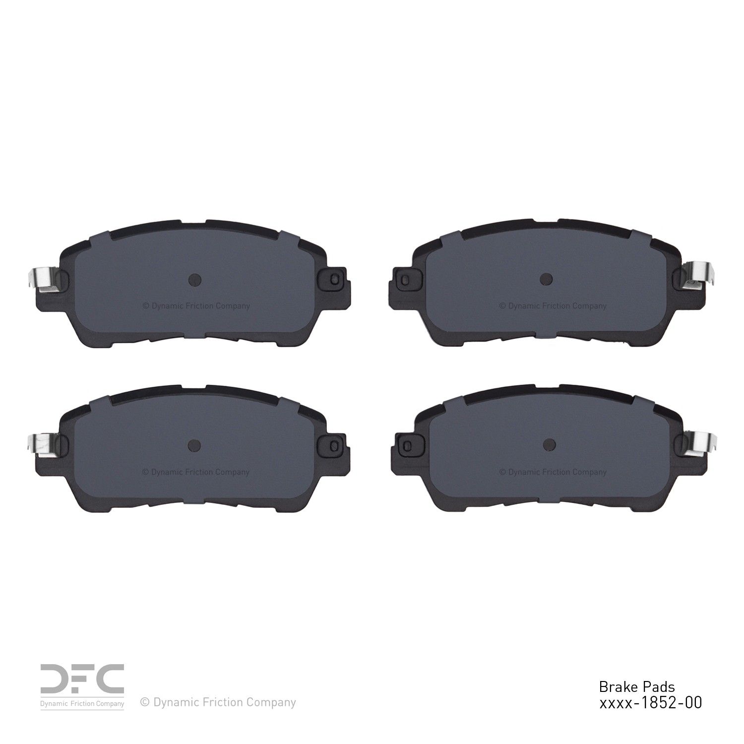 2023, 2022, 2021, 2020, 2019, 2018, 2017, 2016 Mazda 2 Disc Brake Pad Set