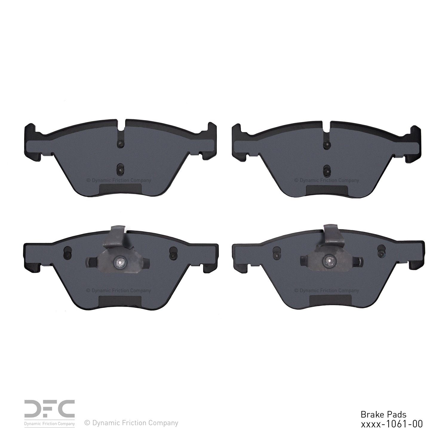 2011-2016 BMW X1 Disc Brake Pad Set Dynamic Friction