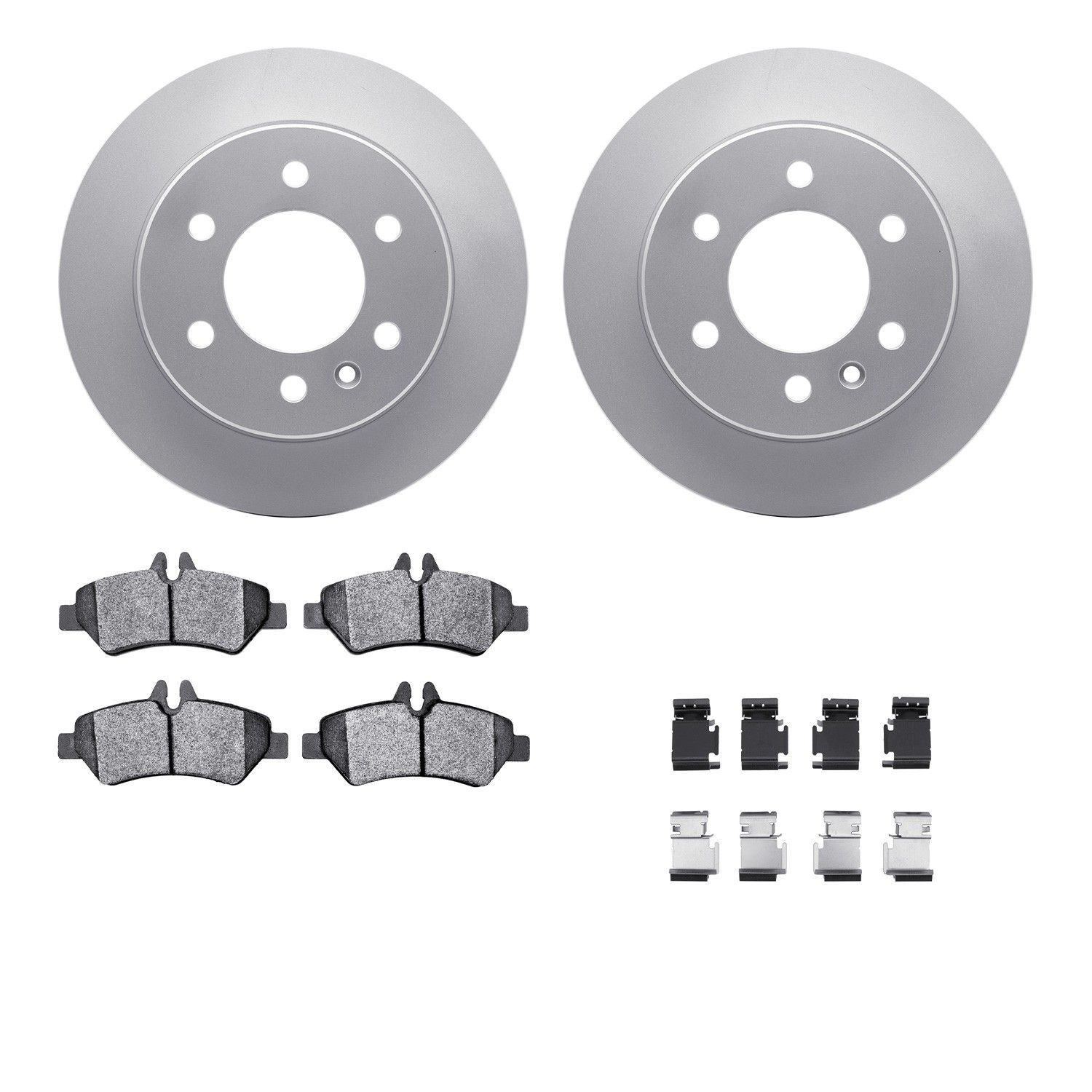 2013, 2012, 2011, 2010, 2009, 2008, 2007 Freightliner Sprinter 3500 3500 Disc Brake Kit
