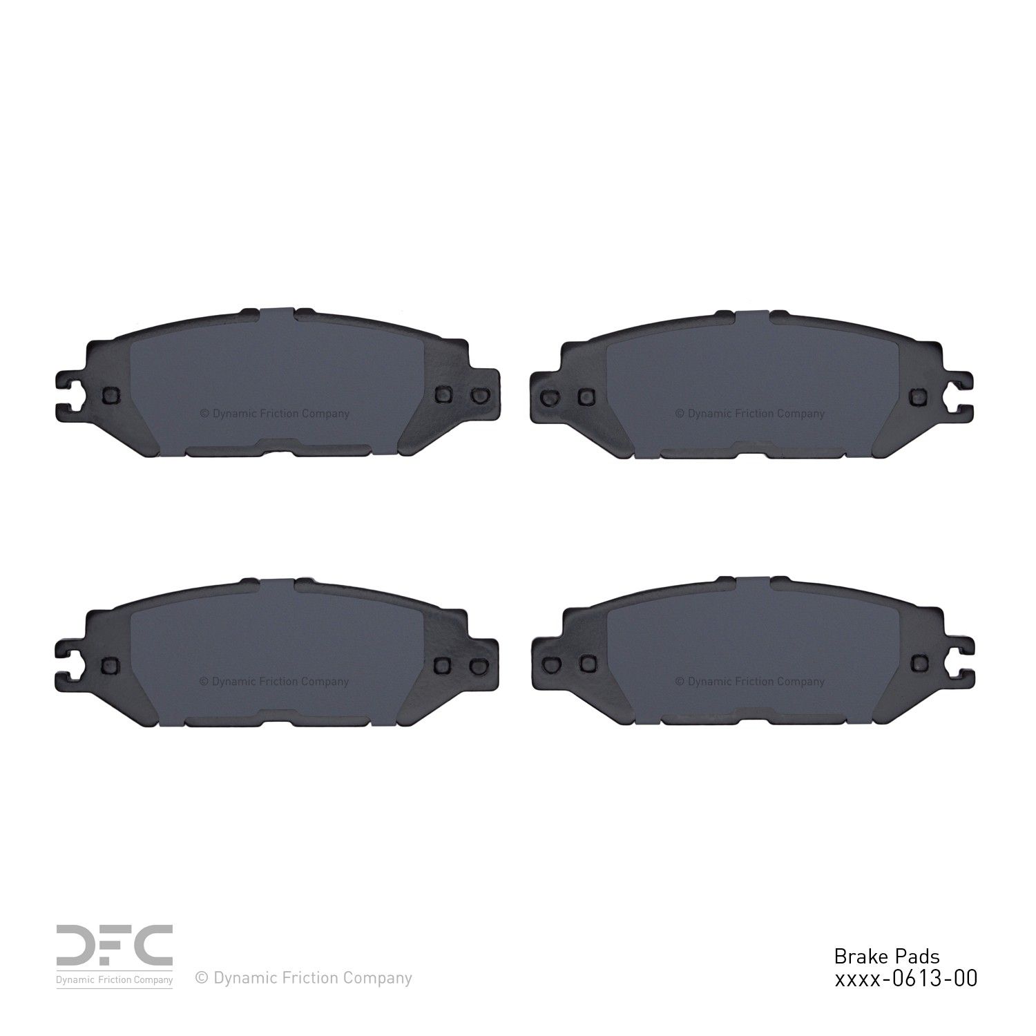 2000, 1999, 1998, 1997, 1996, 1995, 1994, 1993 Lexus LS400 Disc Brake Pad Set