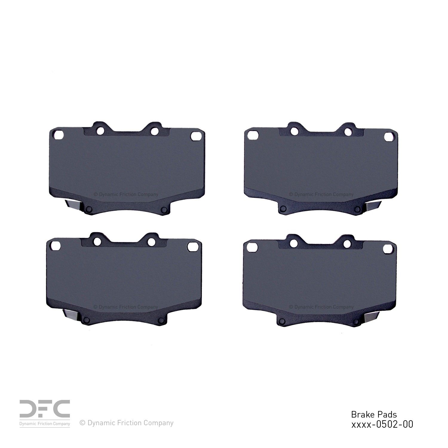 1997, 1996 Lexus LX450 Disc Brake Pad Set