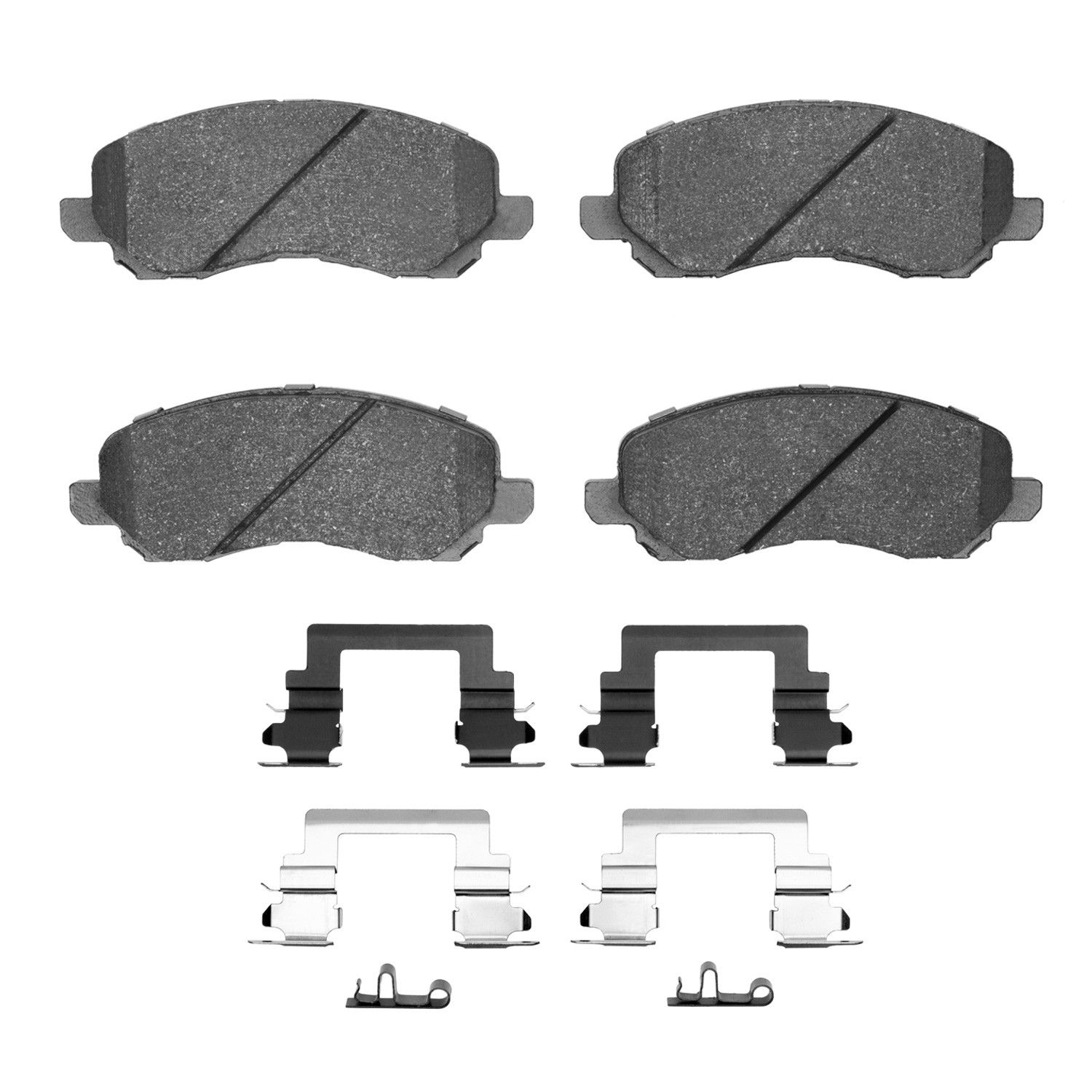 2016, 2015, 2014, 2013, 2012, 2011, 2010, 2009, 2008, 2007 Jeep Compass Disc Brake Pad Set