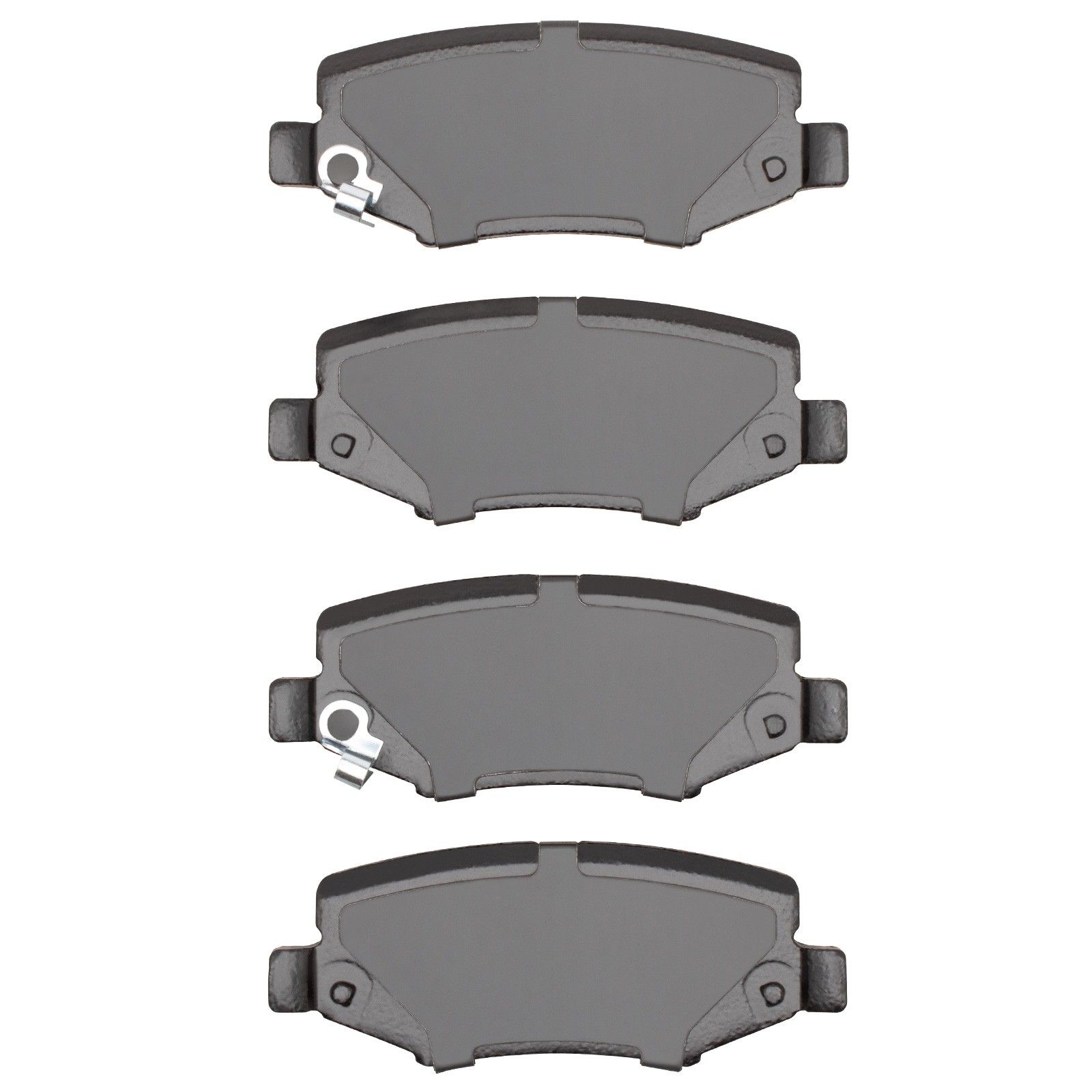 2011, 2010, 2009, 2008, 2007 Dodge Nitro Disc Brake Pad Set