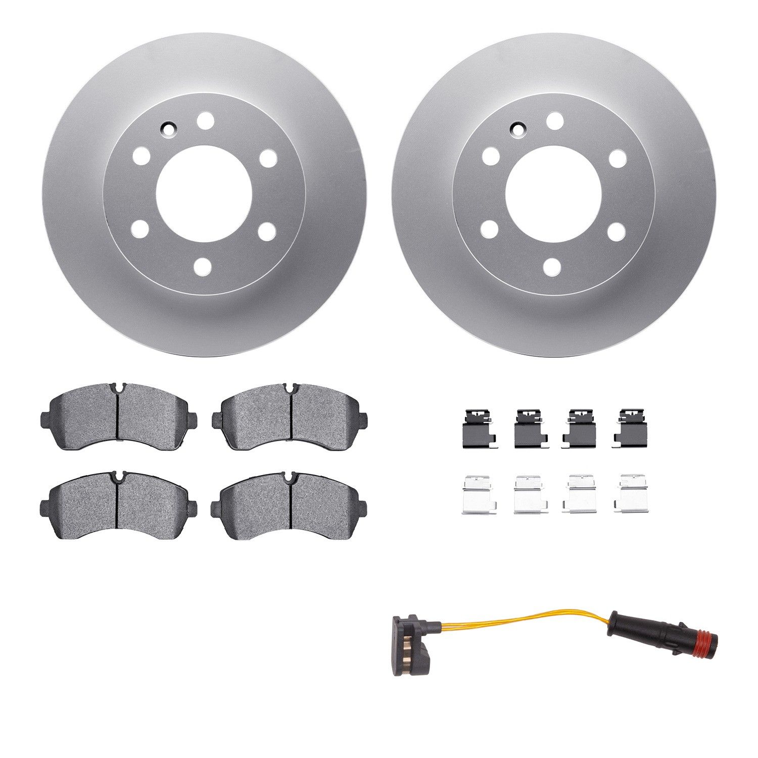 2021, 2020, 2019 Freightliner Sprinter 2500 1500 Disc Brake Kit