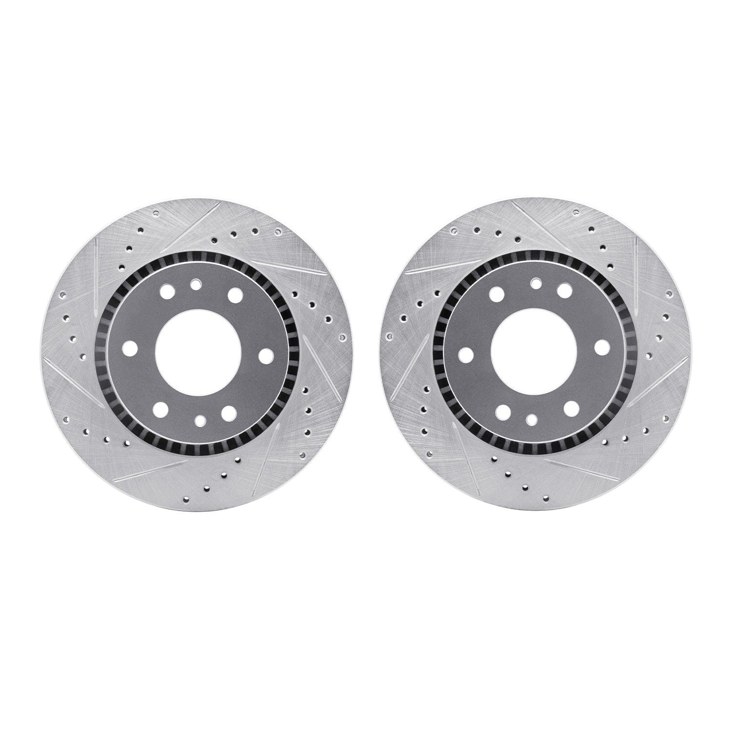 2006-2009 Buick Rainier Disc Brake Rotor Set Dynamic Friction