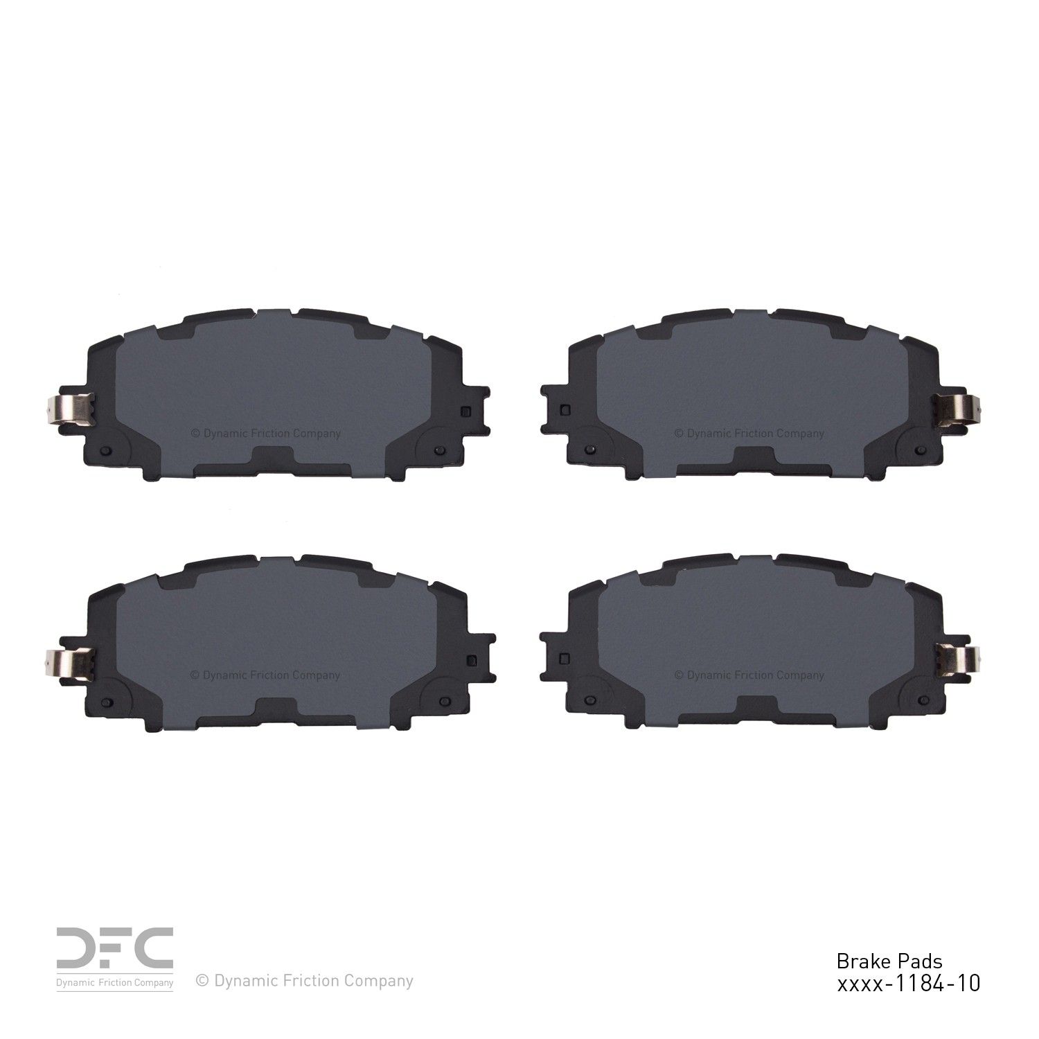 2022, 2021, 2020, 2019 Toyota Prius AWD-e Disc Brake Pad Set
