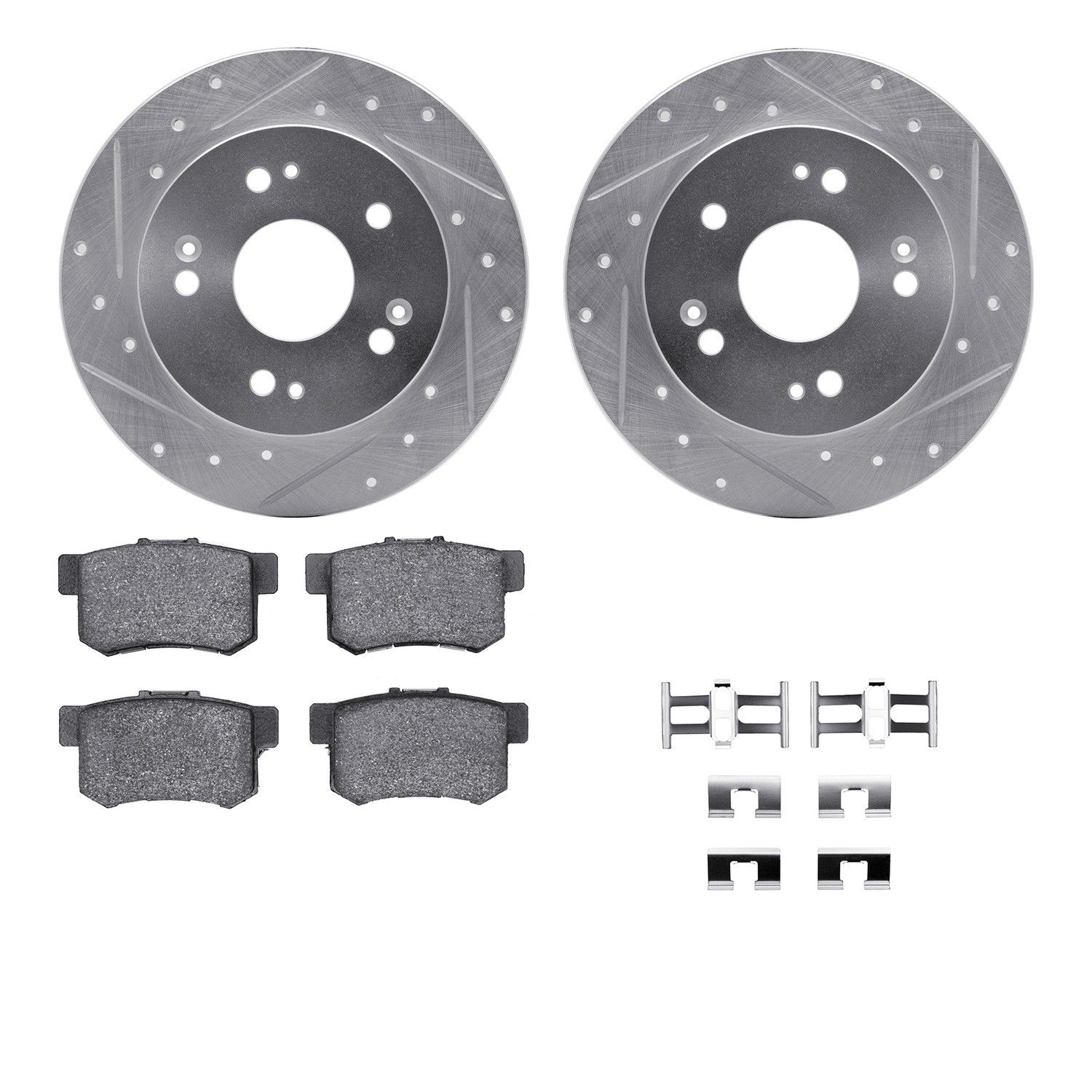 2011, 2010, 2009, 2008, 2007, 2006 Acura CSX Disc Brake Kit