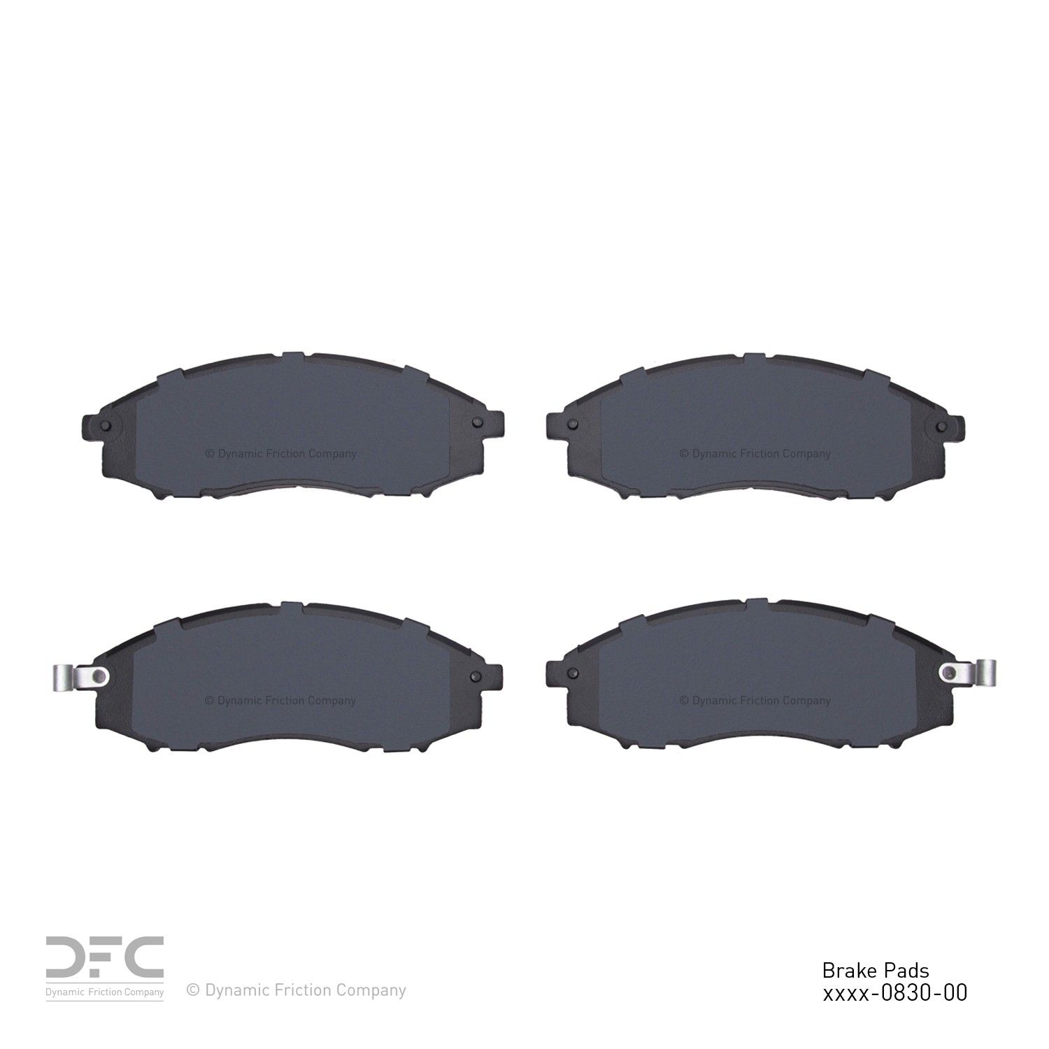 2004, 2003 Nissan Frontier Disc Brake Pad Set