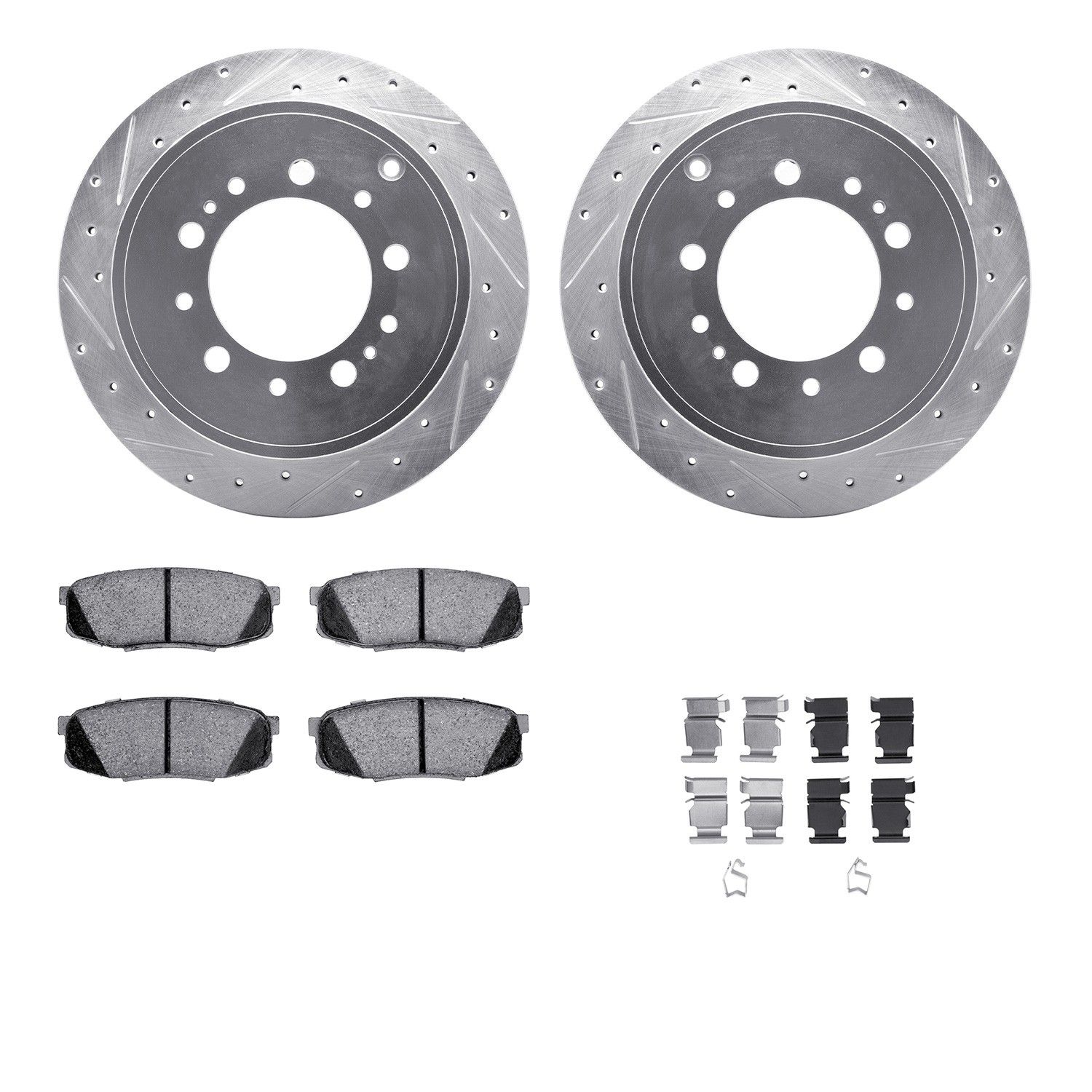 2021, 2020, 2019, 2018, 2017, 2016, 2015, 2014, 2013, 2012, 2011, 2010, 2009, 2008 Lexus LX570 Disc Brake Kit