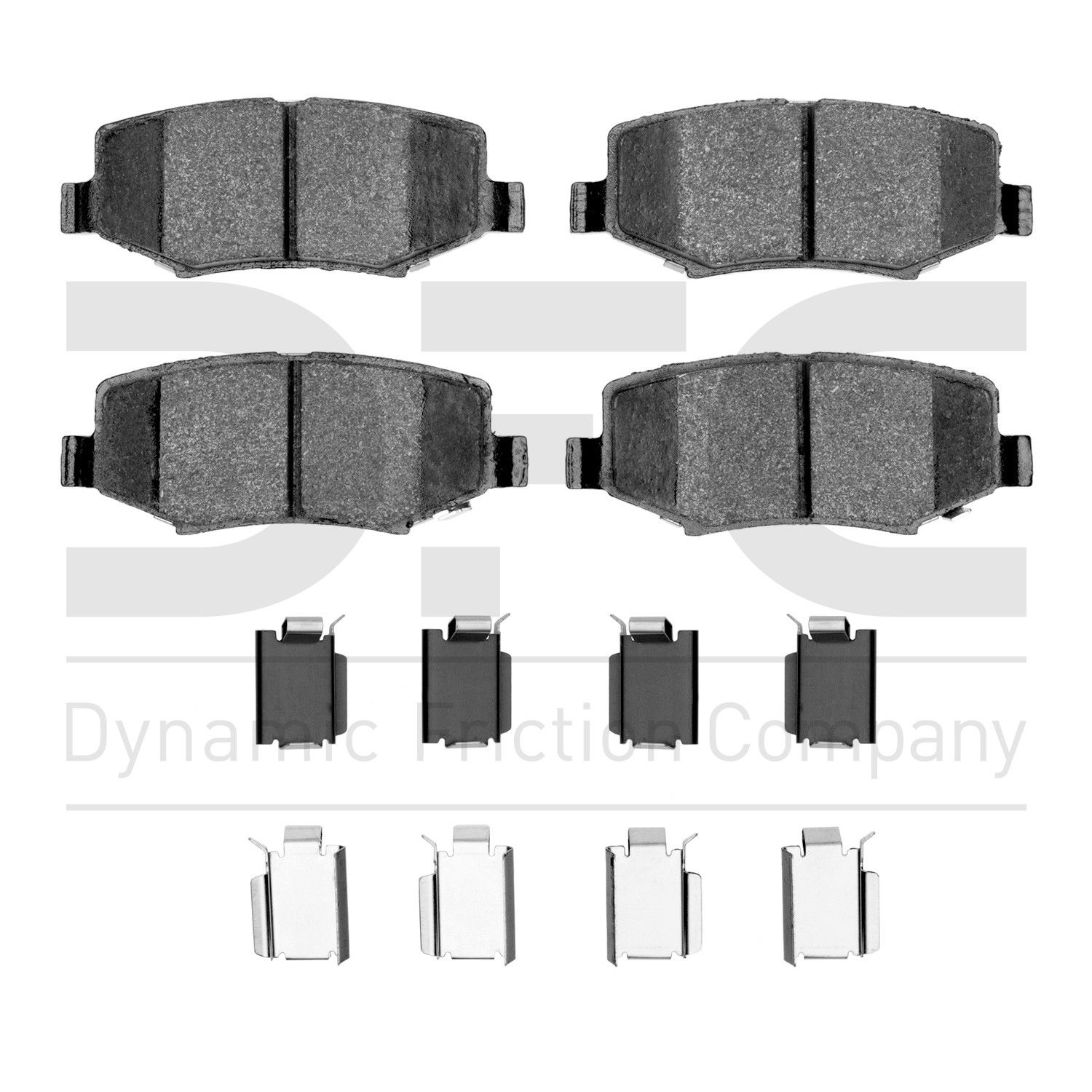 2011, 2010, 2009, 2008, 2007 Dodge Nitro Disc Brake Pad Set