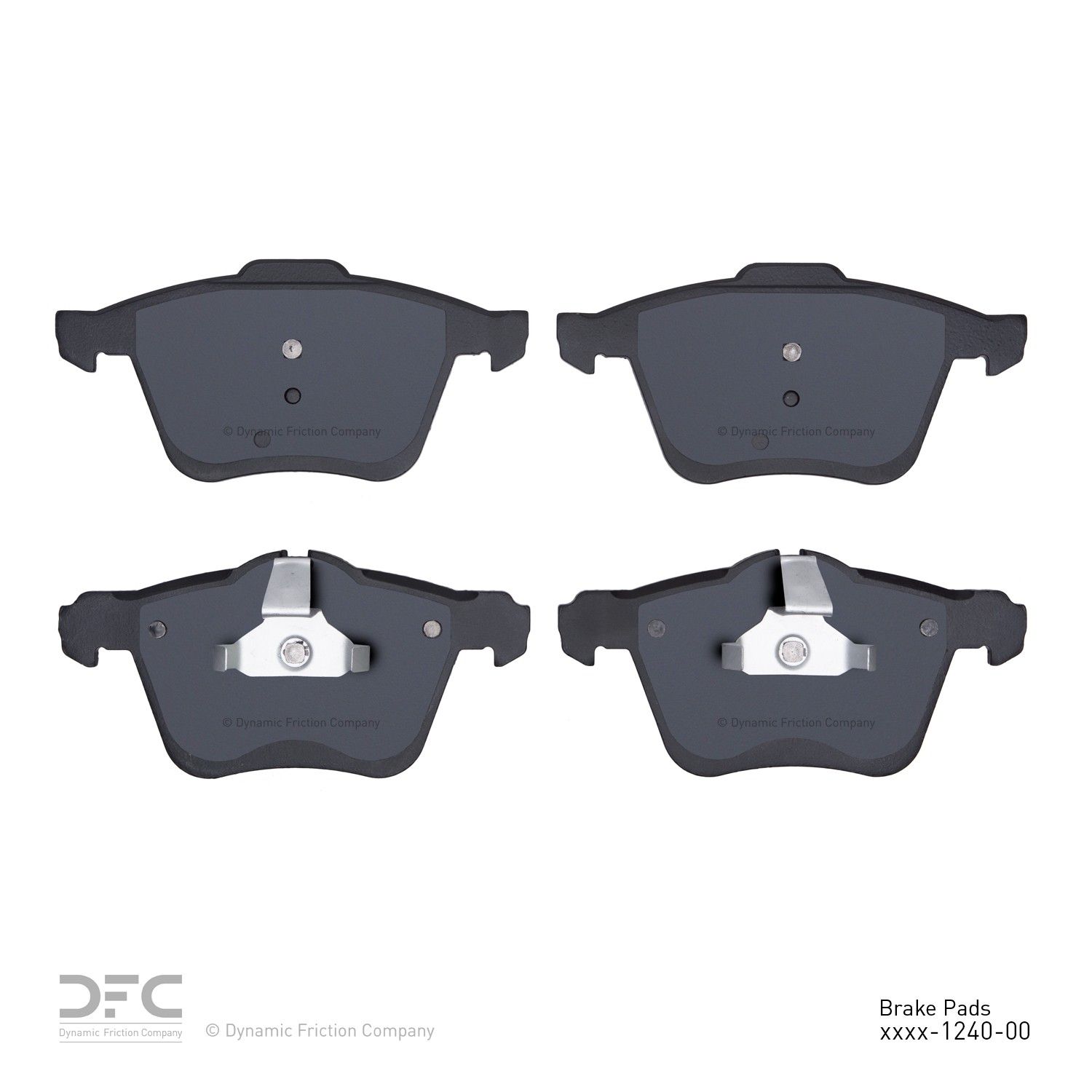2010, 2009, 2008, 2007 Volvo S80 Disc Brake Pad Set