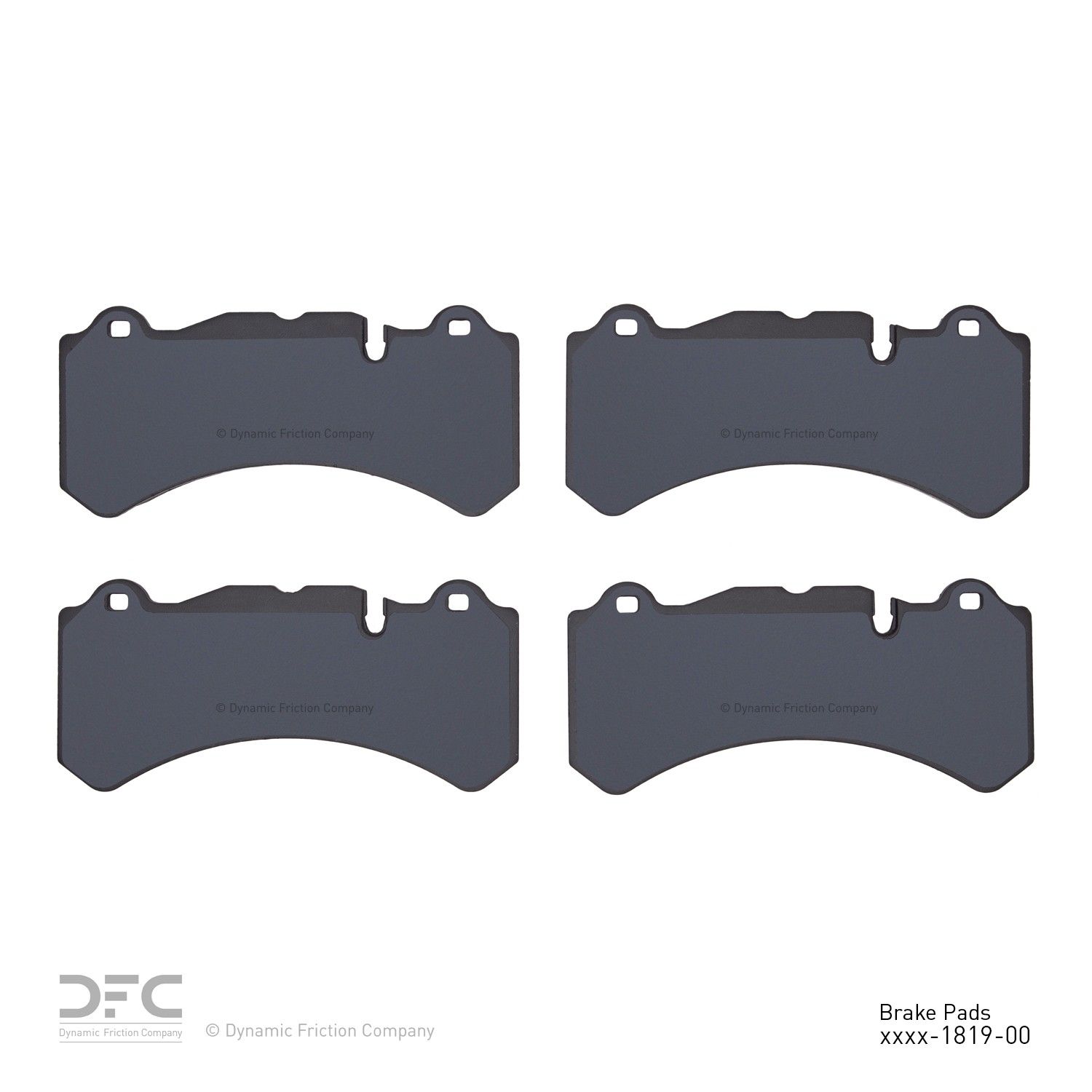2017, 2016 Volvo S60 Disc Brake Pad Set