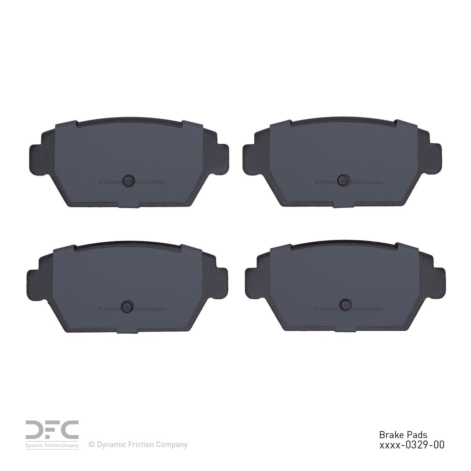 1990, 1989 Eagle Summit GTX Disc Brake Pad Set