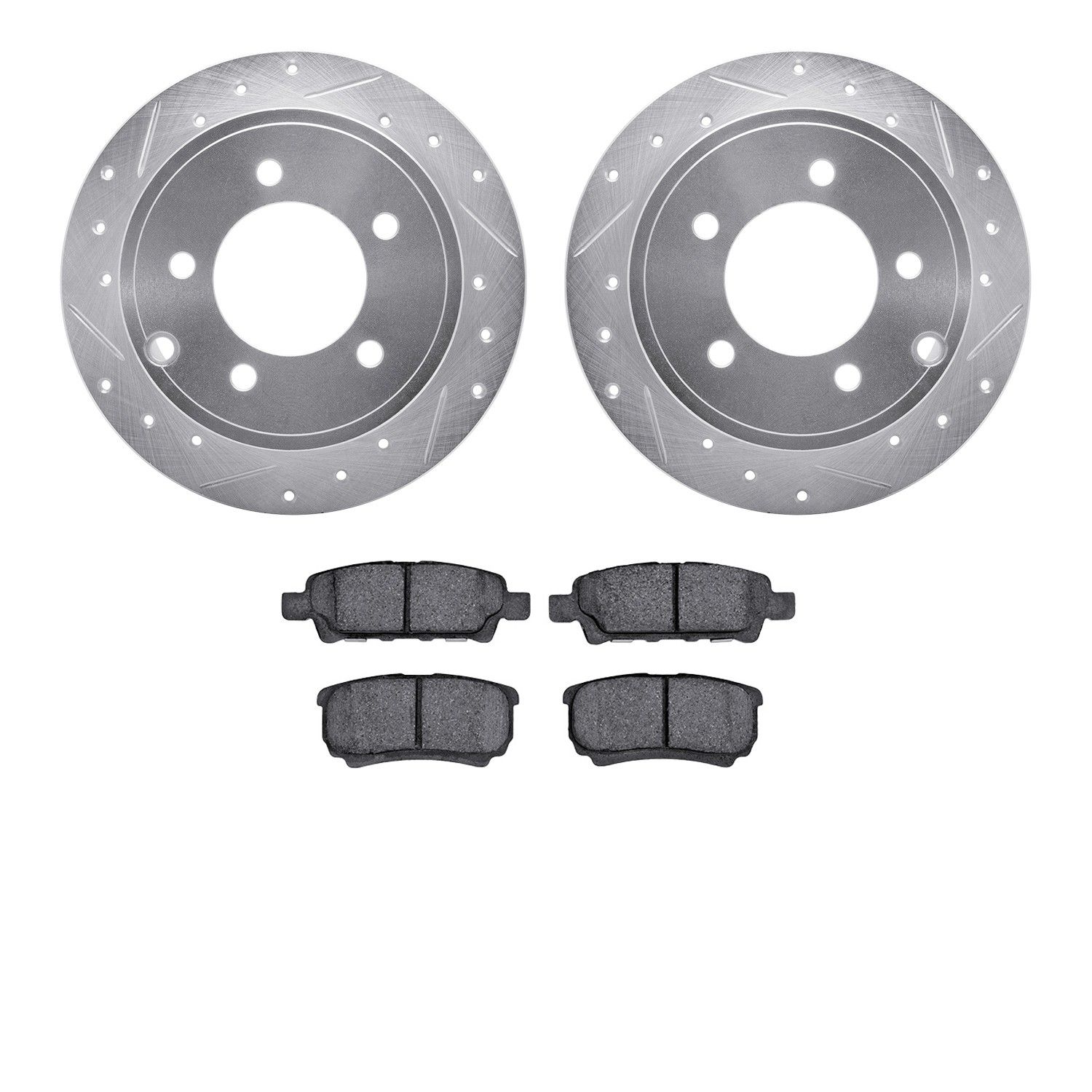 2017, 2016, 2015, 2014, 2013, 2012, 2011, 2010, 2009, 2008, 2007 Jeep Compass Disc Brake Kit
