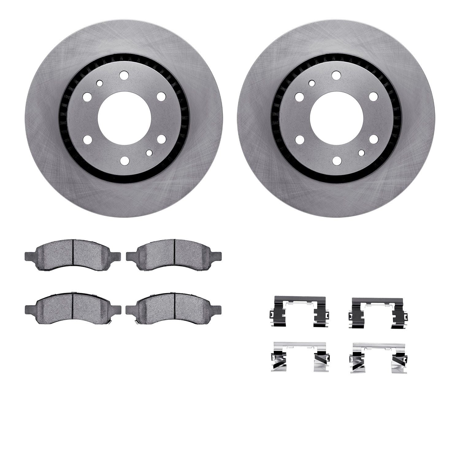 2006-2009 Buick Rainier Disc Brake Kit Dynamic Friction