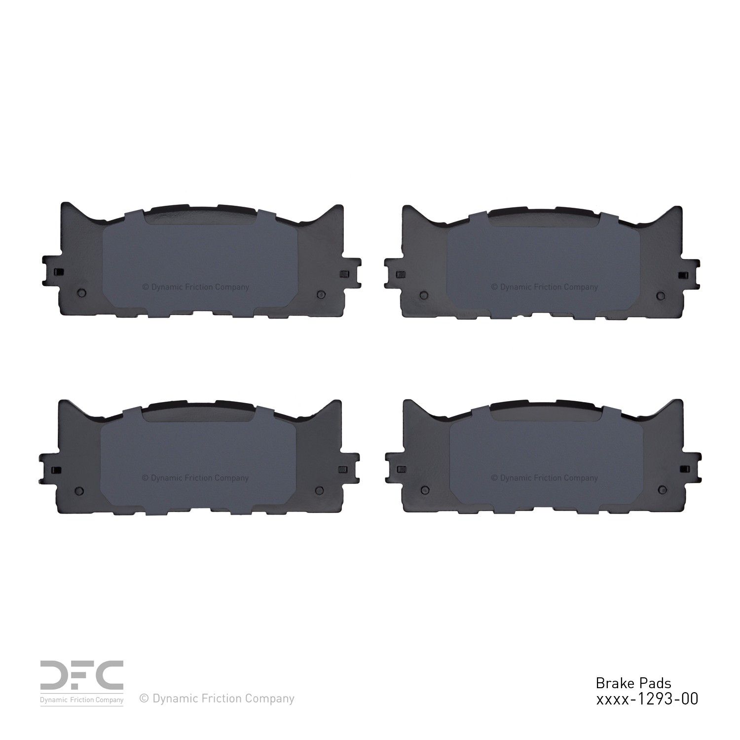 2018, 2017, 2016, 2015, 2014, 2013 Lexus ES300h Disc Brake Pad Set