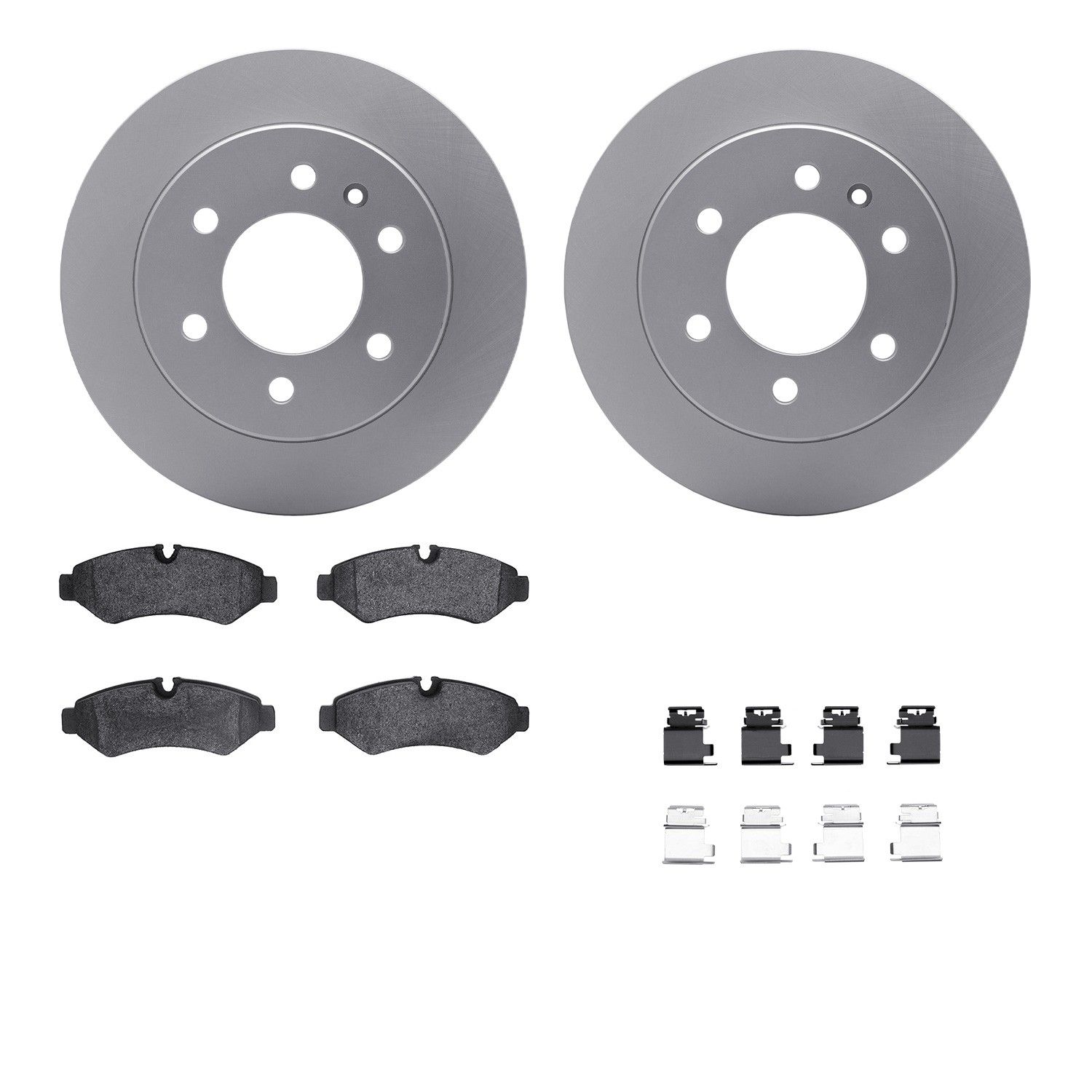 2021, 2020, 2019 Freightliner Sprinter 2500 1500 Disc Brake Kit