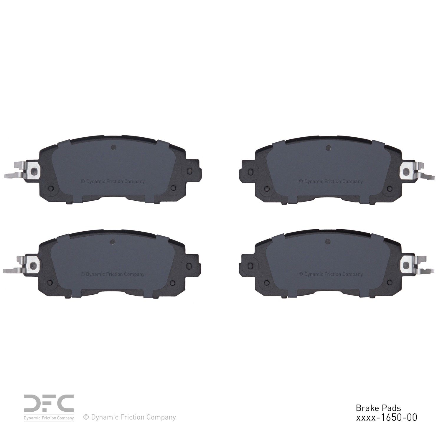 2017, 2016, 2015, 2014 Nissan LEAF Disc Brake Pad Set