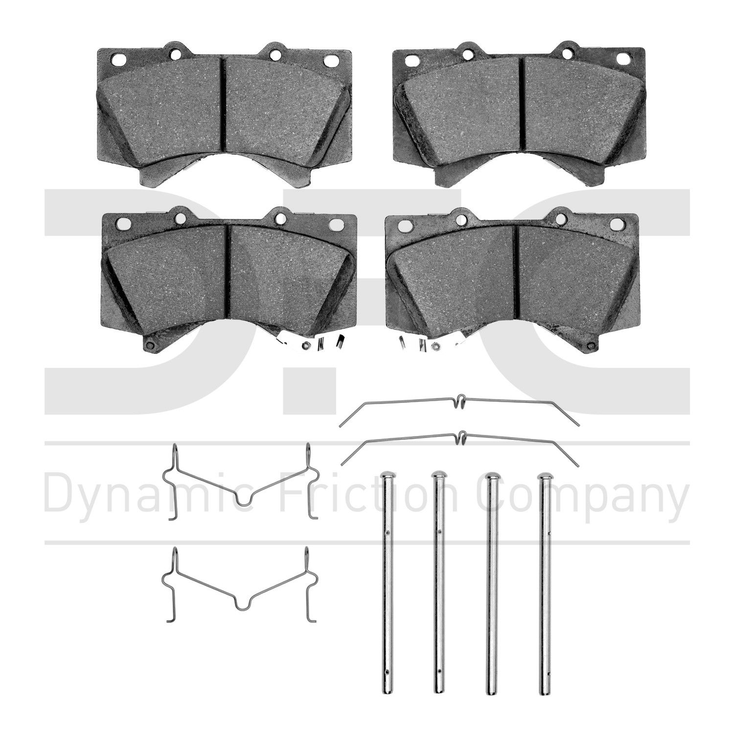 2021, 2020, 2019, 2018, 2017, 2016, 2015, 2014, 2013, 2012, 2011, 2010, 2009, 2008 Lexus LX570 Disc Brake Pad Set