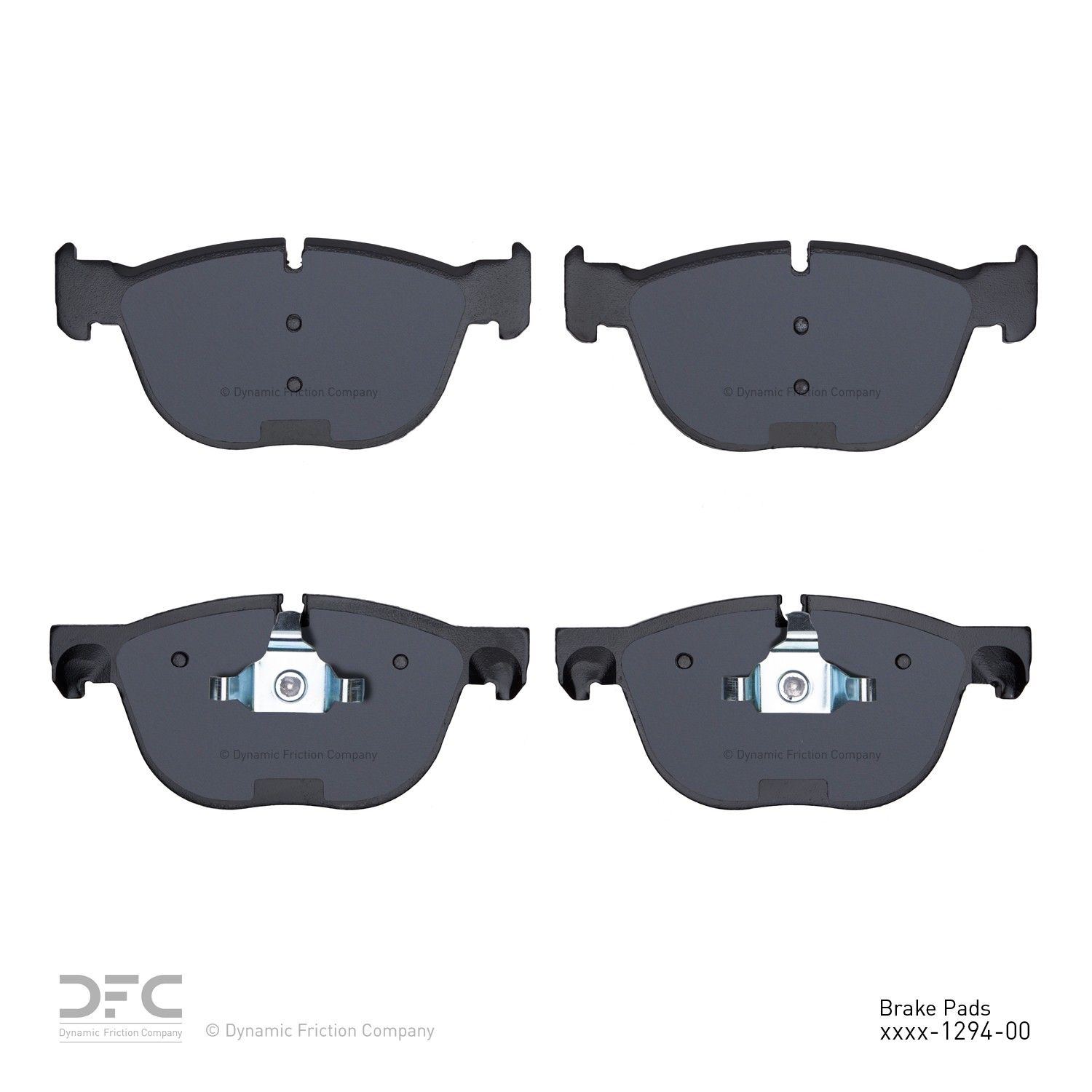 2018, 2017, 2016, 2015, 2014, 2013, 2012, 2011, 2010, 2009, 2008, 2007 BMW X5 Disc Brake Pad Set
