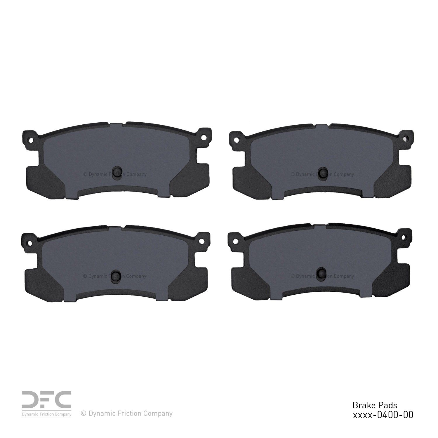 1992, 1991, 1990, 1989 Ford Probe Disc Brake Pad Set