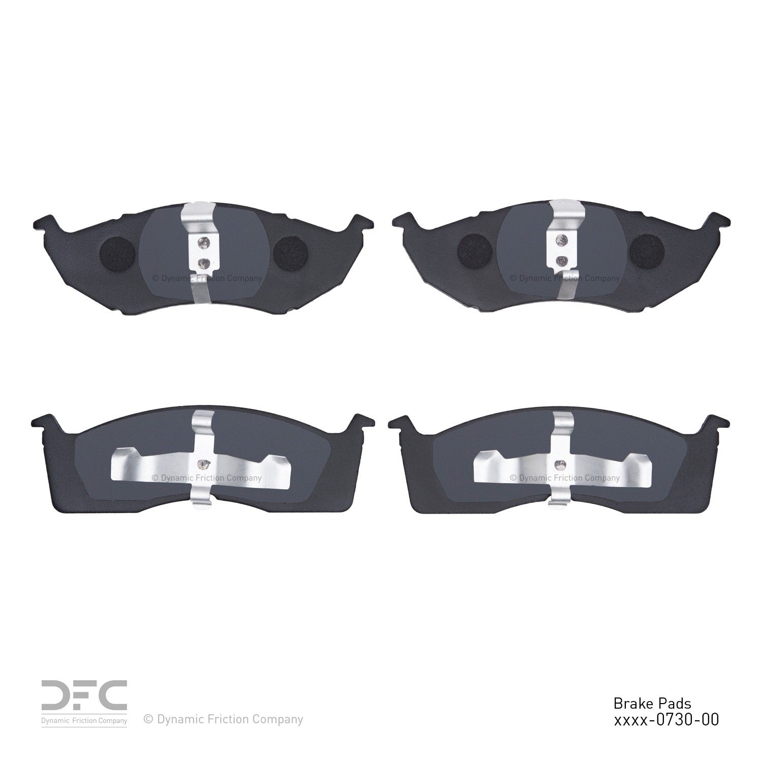 2004, 2003, 2002, 2001, 2000, 1999, 1998 Dodge Intrepid Disc Brake Pad Set