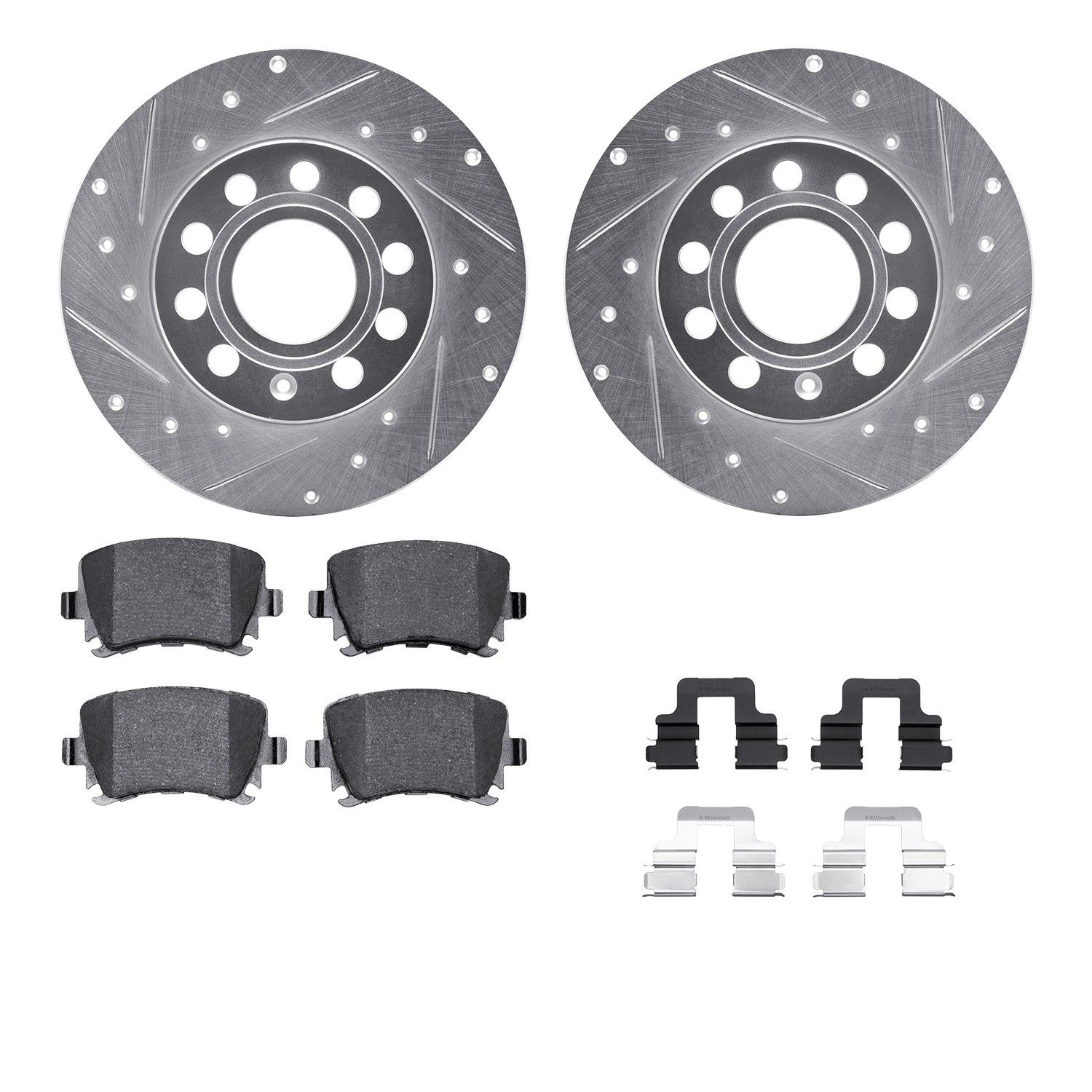 2009, 2008, 2007, 2006 Volkswagen Rabbit Disc Brake Kit